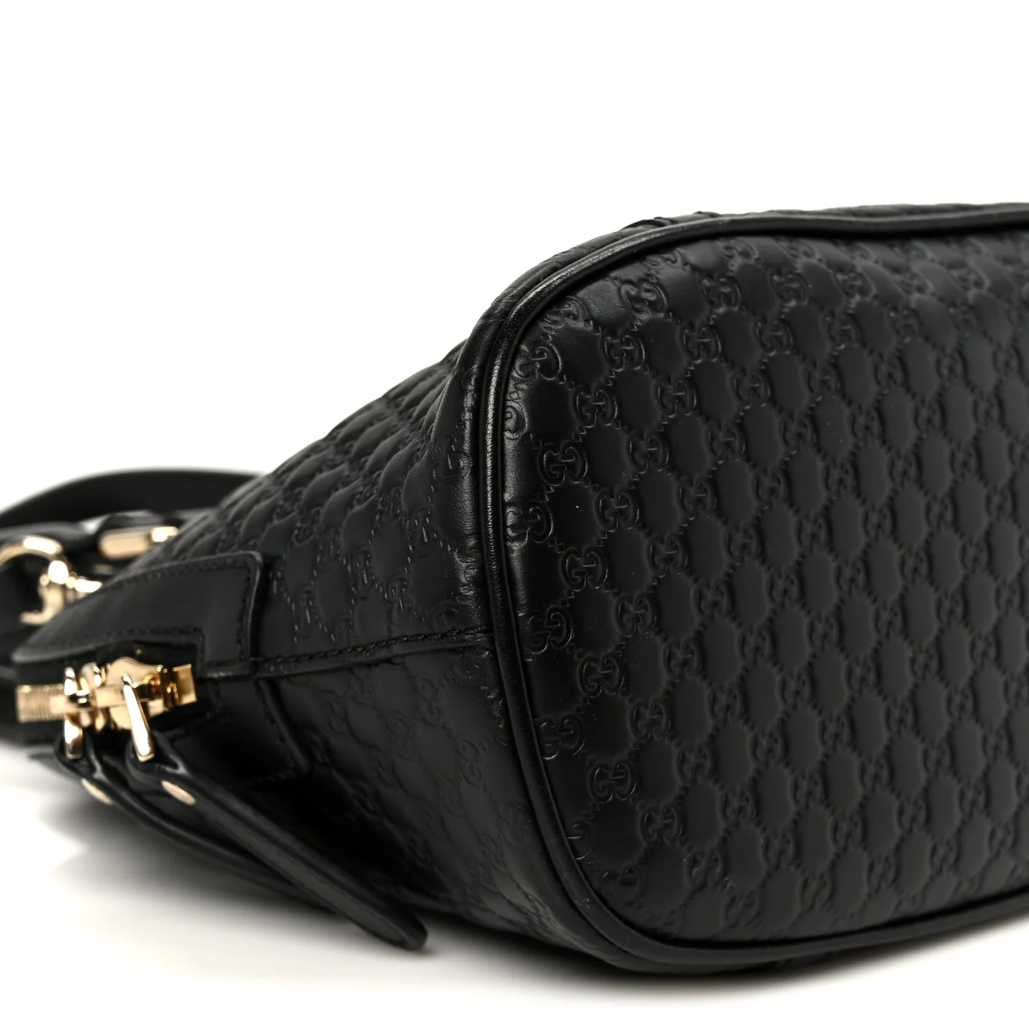 Microguccissima Mini Dome Bag Black - Image 10