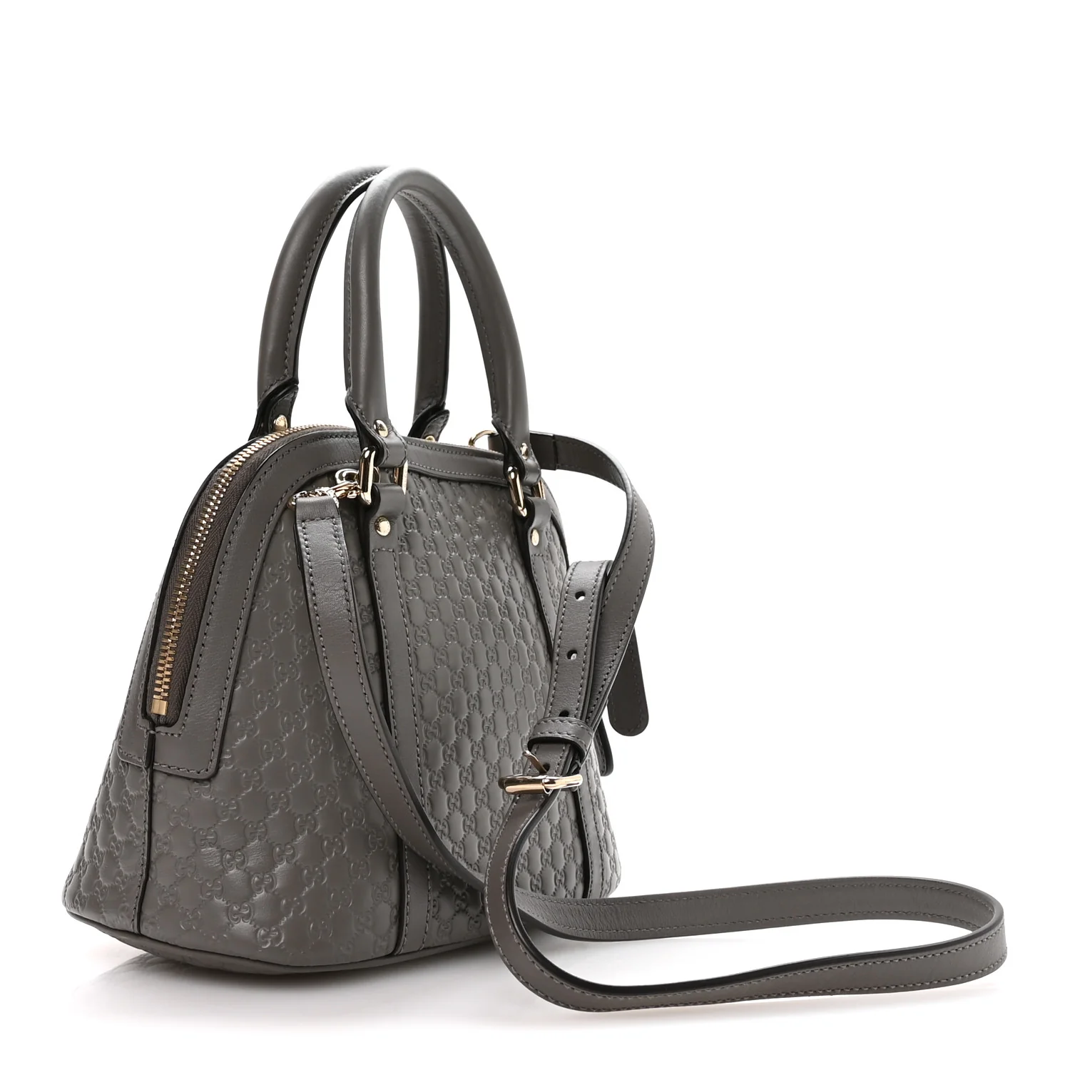 Microguccissima Mini Dome Bag Loess - Image 3