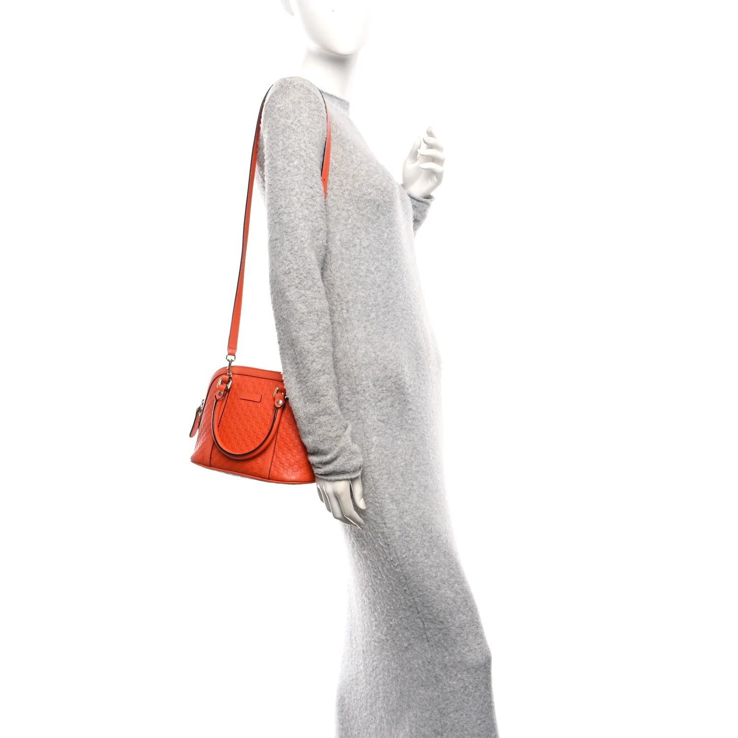 Microguccissima Mini Dome Bag Sun Orange - Image 2
