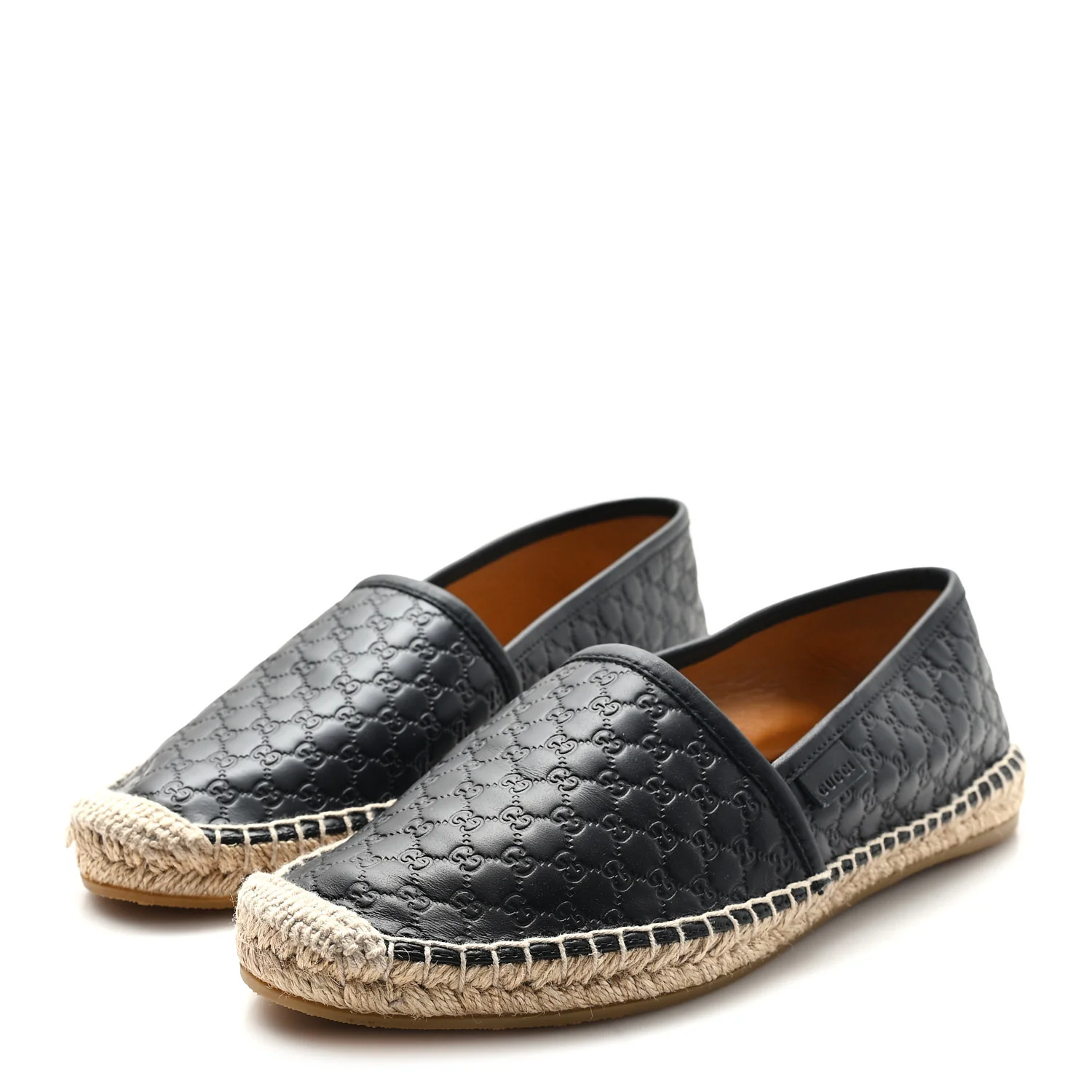 Microguccissima Signature Espadrilles 38 Black - Image 4