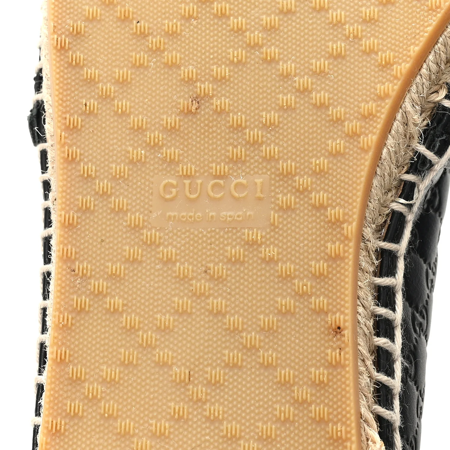Microguccissima Signature Espadrilles 38 Black - Image 7