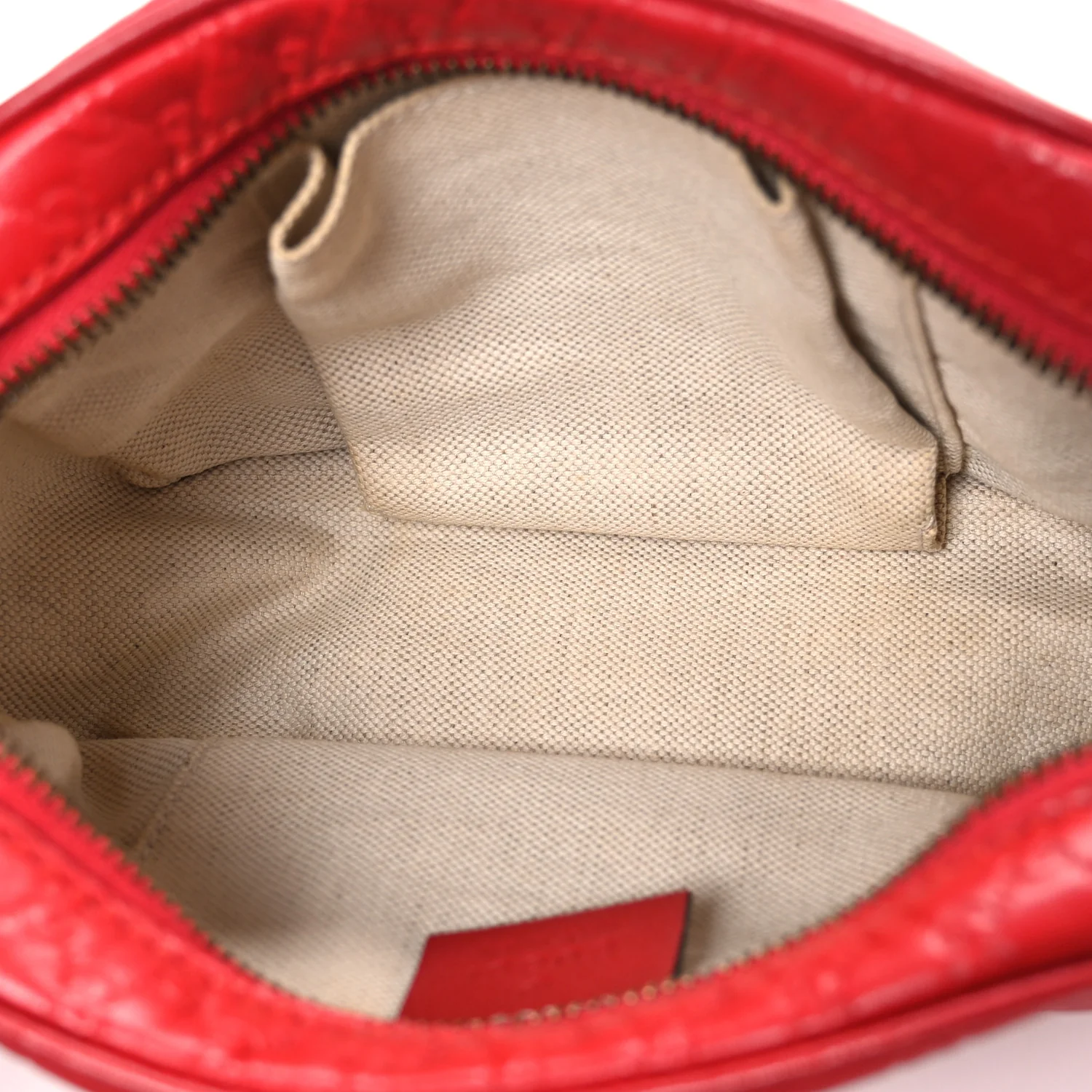 Microguccissima Sunshine Disco Crossbody Bag Red - Image 5