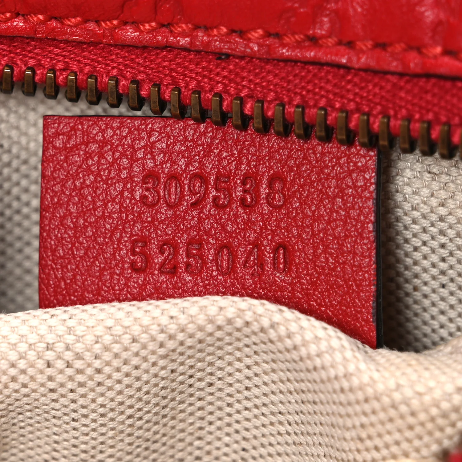 Microguccissima Sunshine Disco Crossbody Bag Red - Image 7