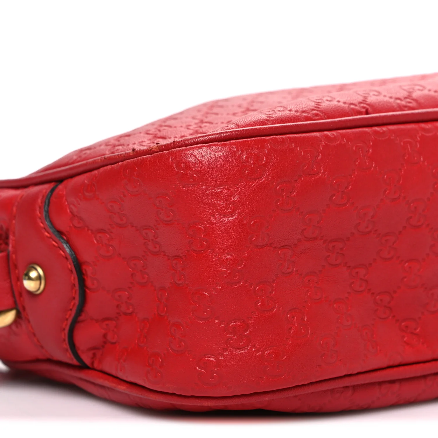 Microguccissima Sunshine Disco Crossbody Bag Red - Image 9