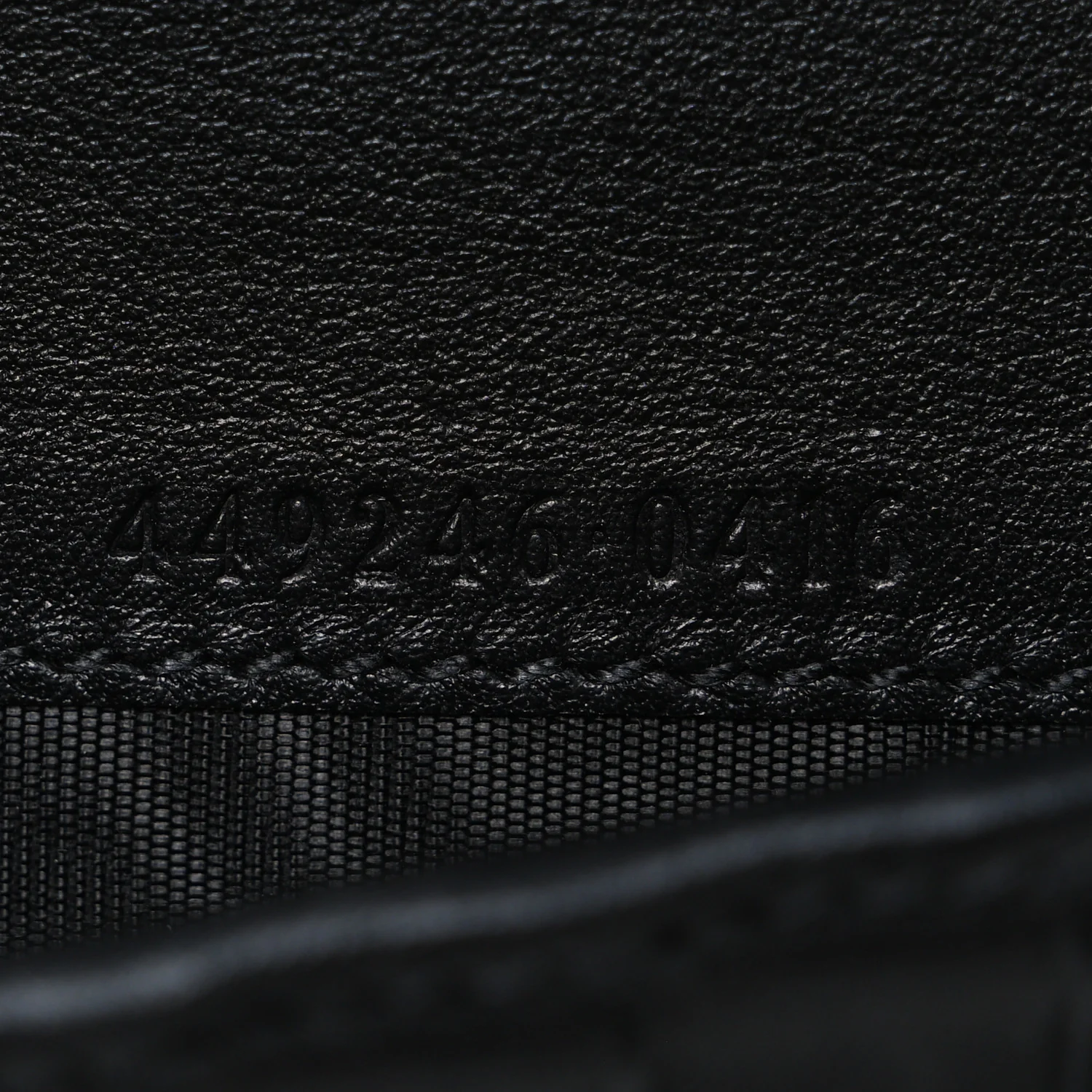 Microguccissima Zip Around Top Handle Travel Wallet Black - Image 8