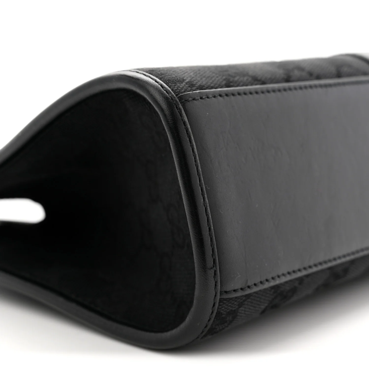 Monogram Bardot Shoulder Bag Black - Image 9