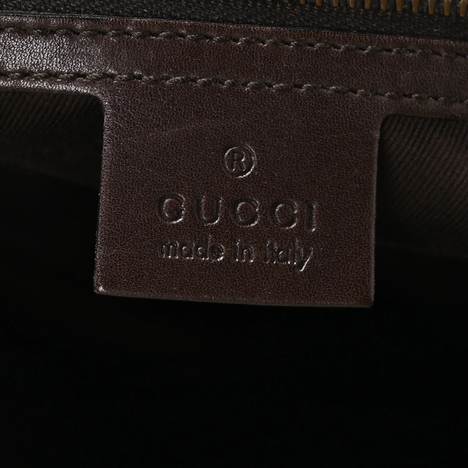 Monogram Braided Shoulder Bag Brown - Image 5