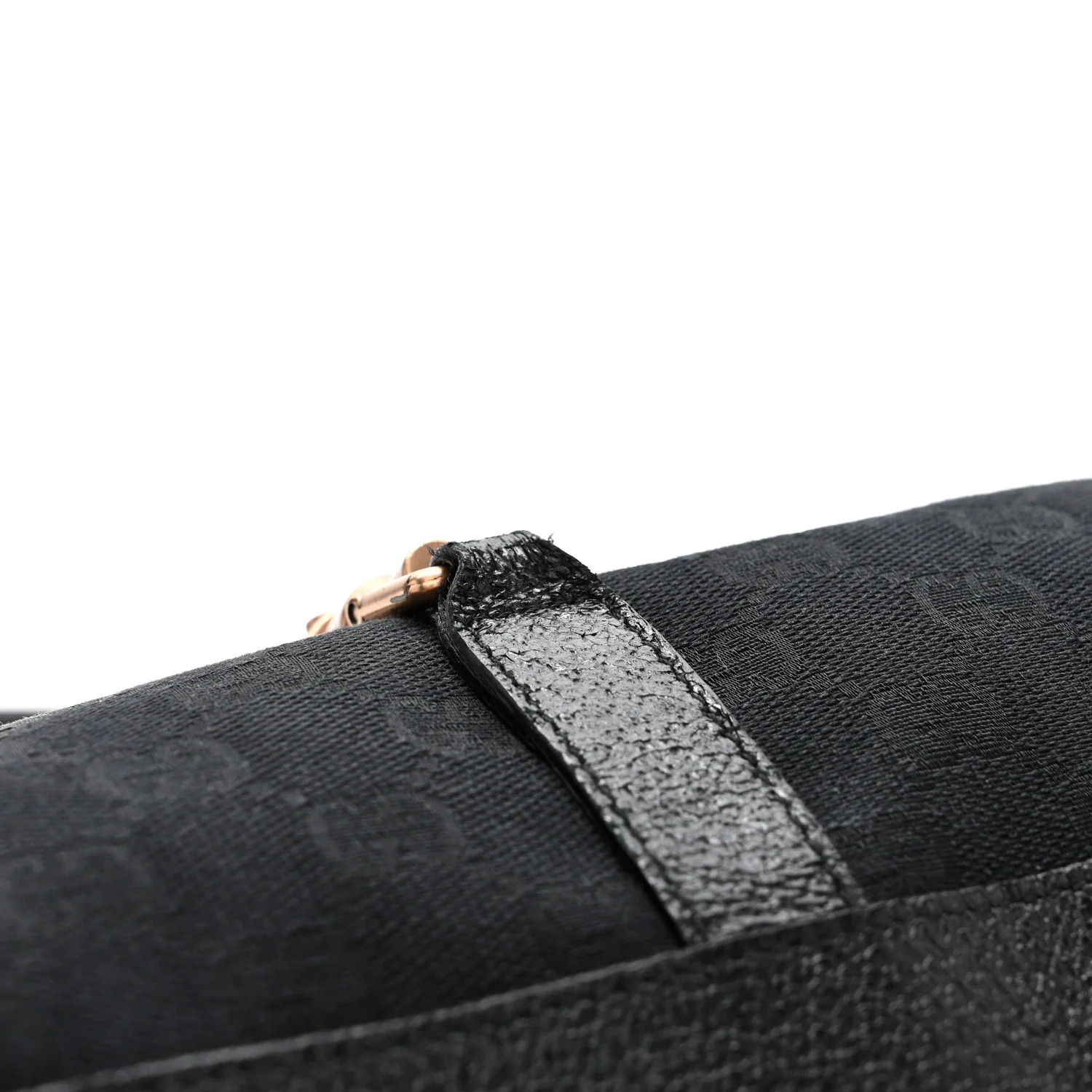 Monogram Calfskin Large Bardot Tote Black - Image 13