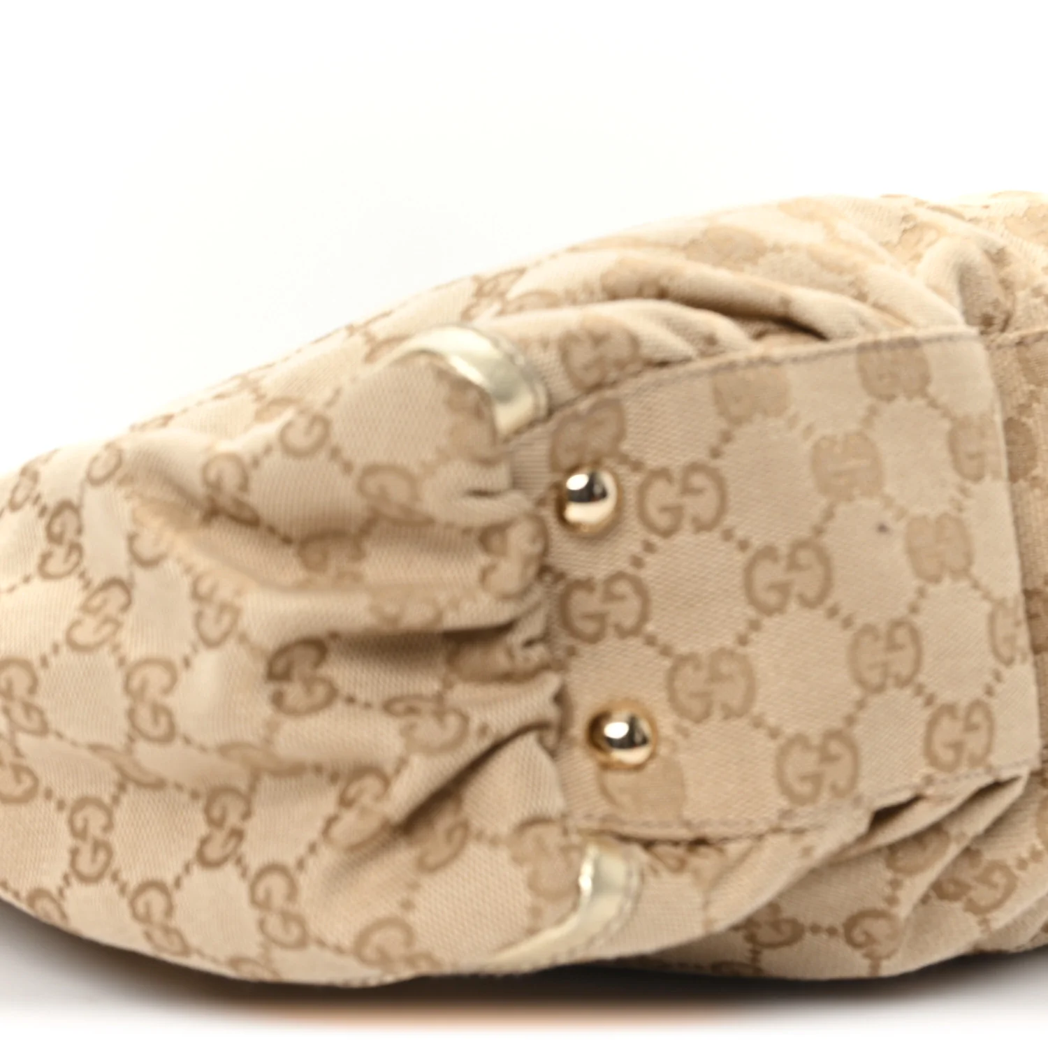 Monogram D Gold Tote Metallic Gold - Image 9