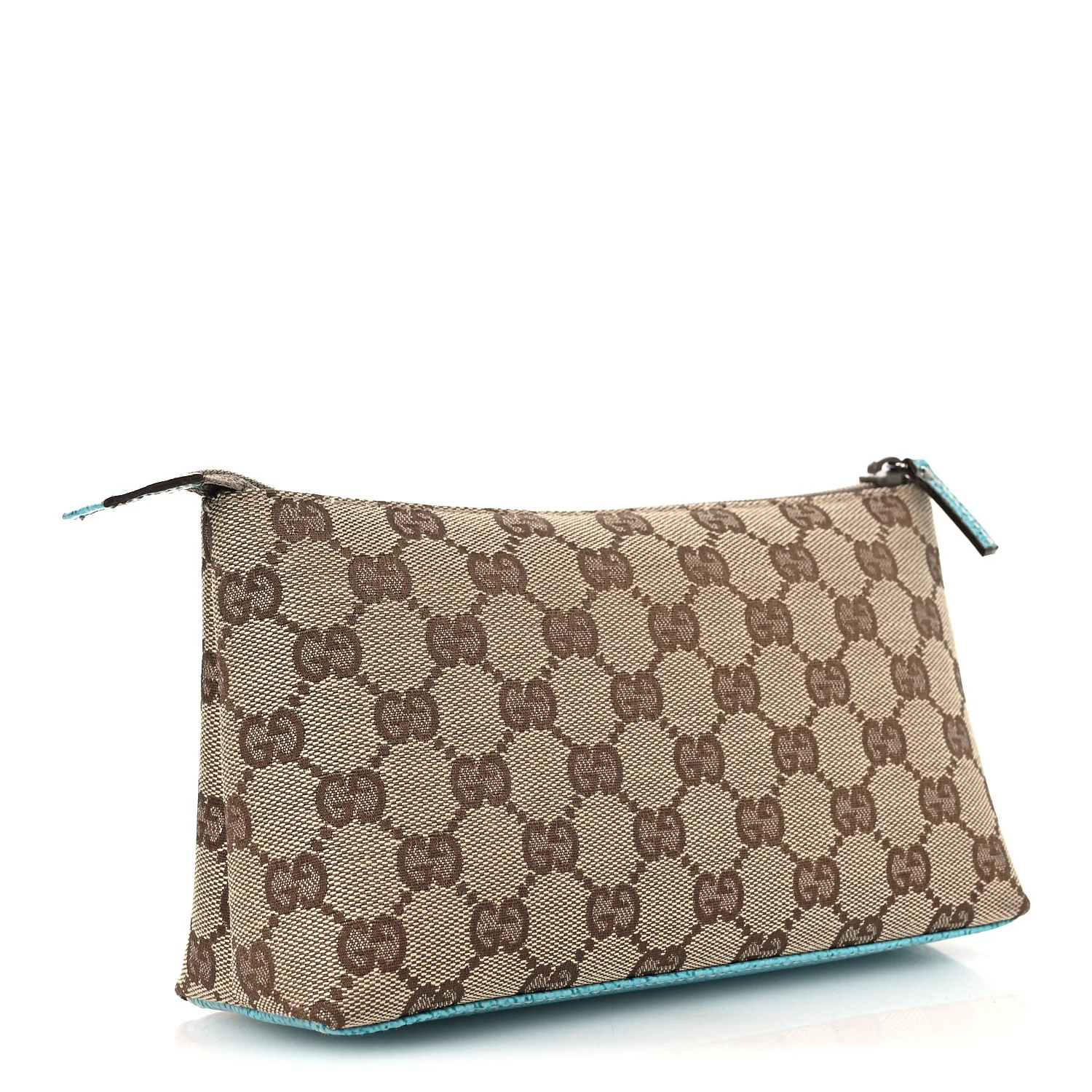 Monogram GG Cosmetic Case Turquoise - Image 3