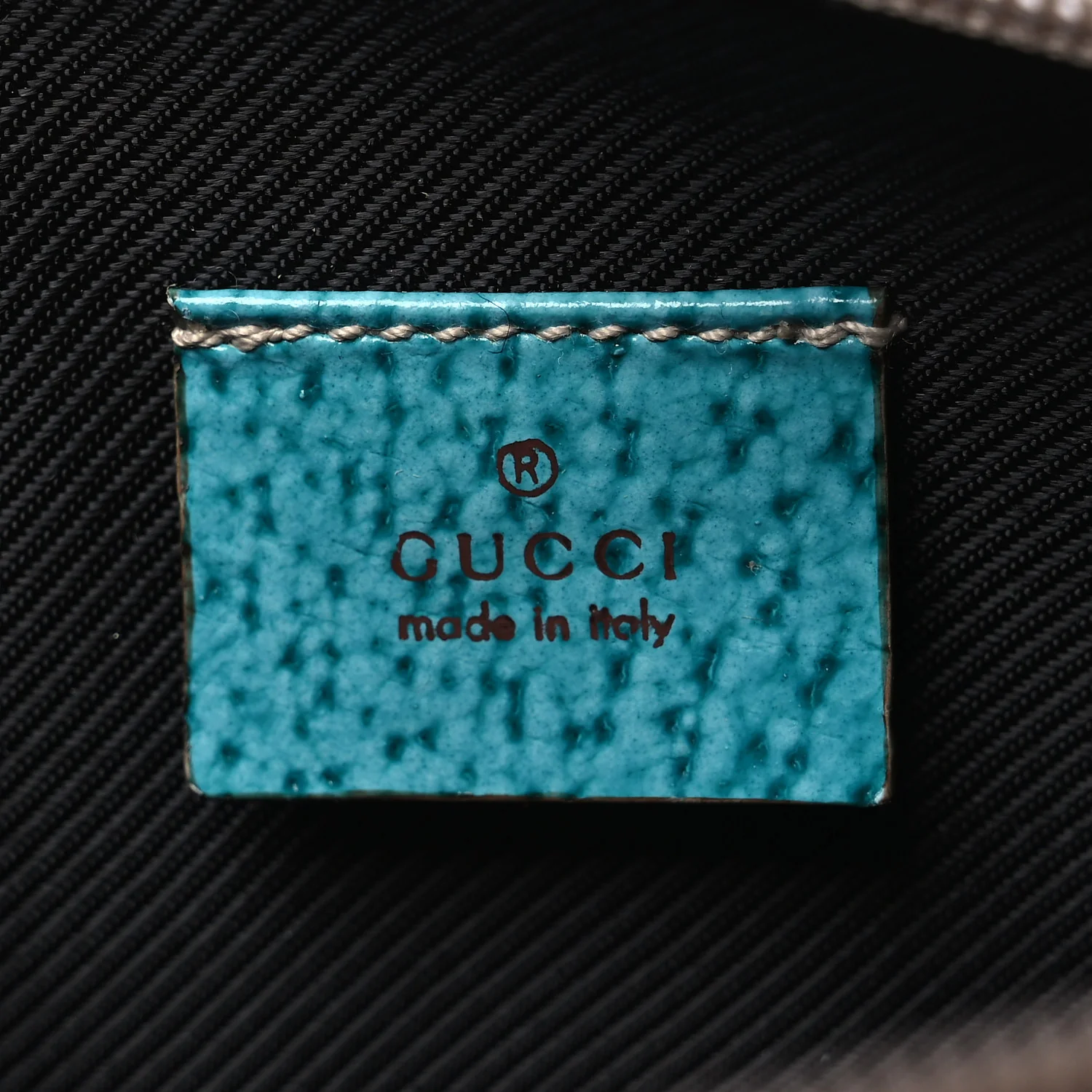 Monogram GG Cosmetic Case Turquoise - Image 6