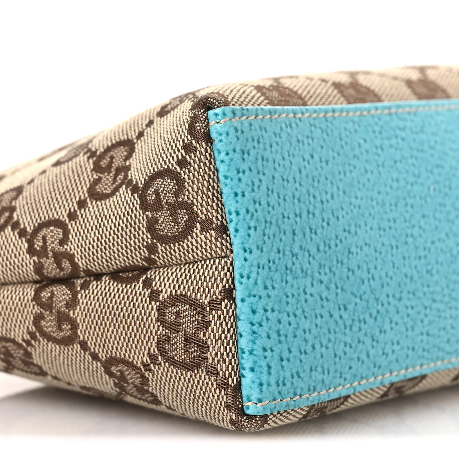 Monogram GG Cosmetic Case Turquoise - Image 9