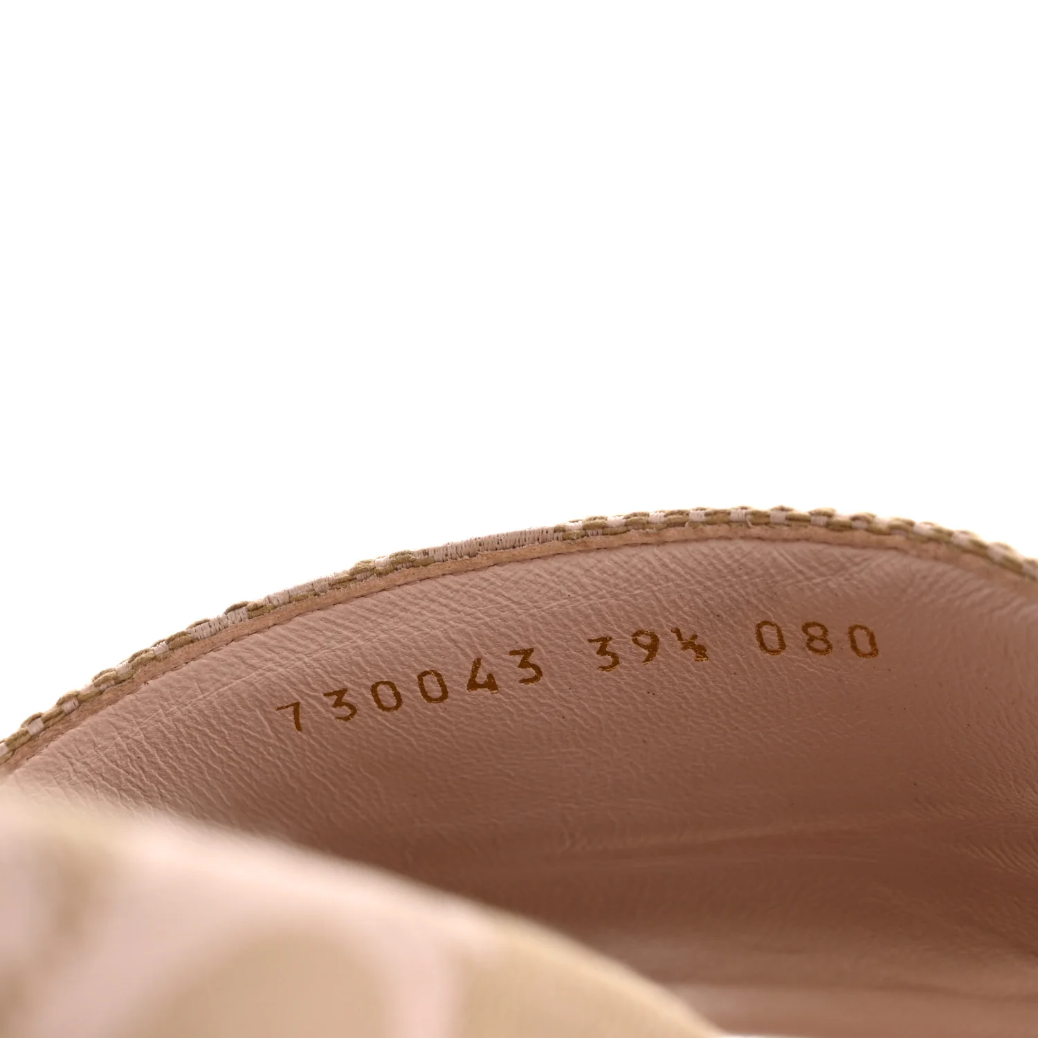 Monogram Jumbo GG Angelina Platform 55mm Slide Sandals 39.5 Beige Perfect Pink - Image 9