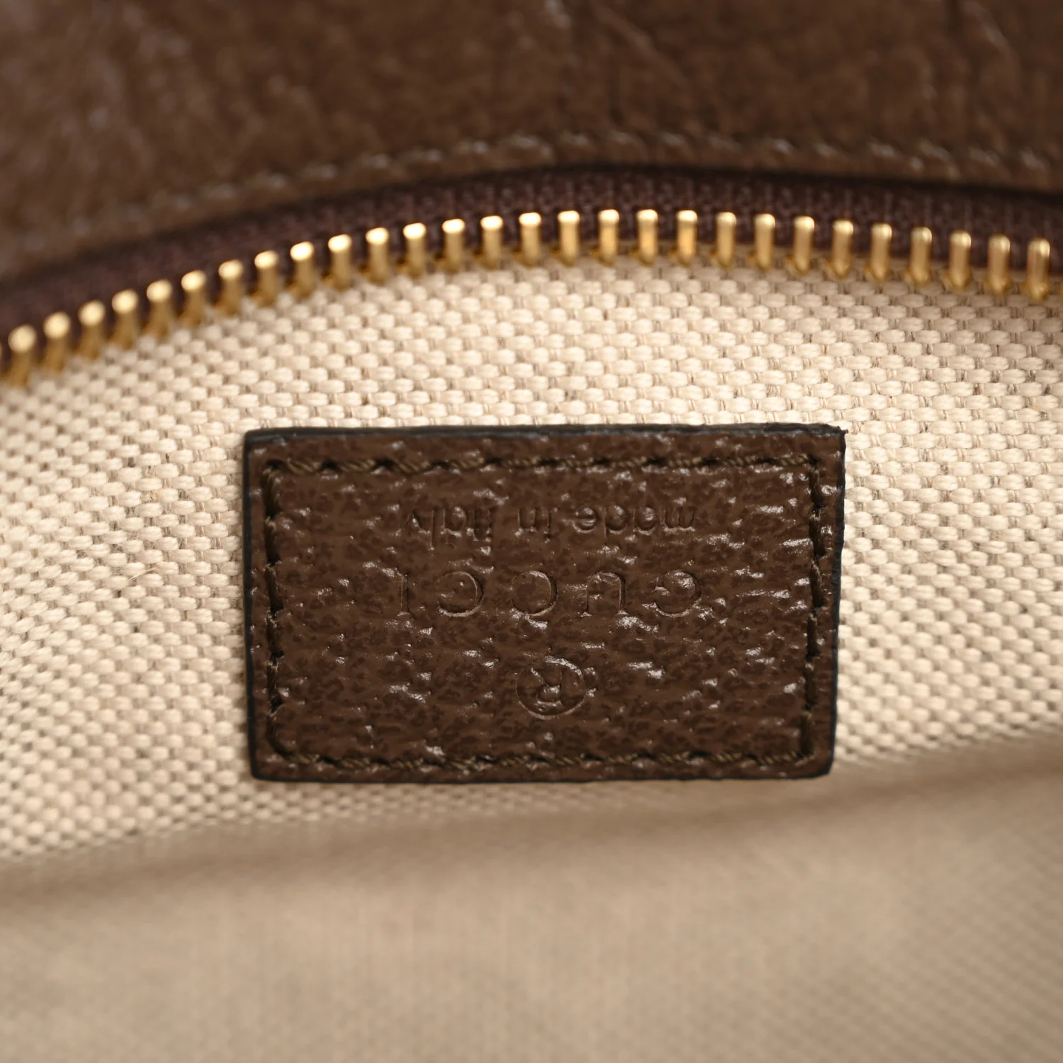 Monogram Jumbo GG Textured Dollar Calfskin Web Mini Crossbody Bag Camel Ebony New Acero - Image 5