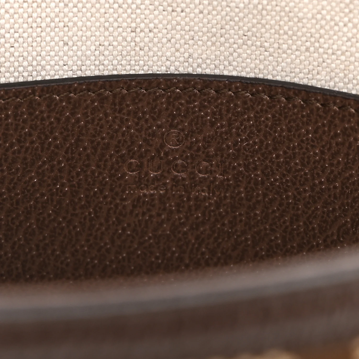 Monogram Jumbo GG Textured Dollar Calfskin Web Mini Horsebit 1955 Shoulder Bag Camel Ebony New Acero - Image 6