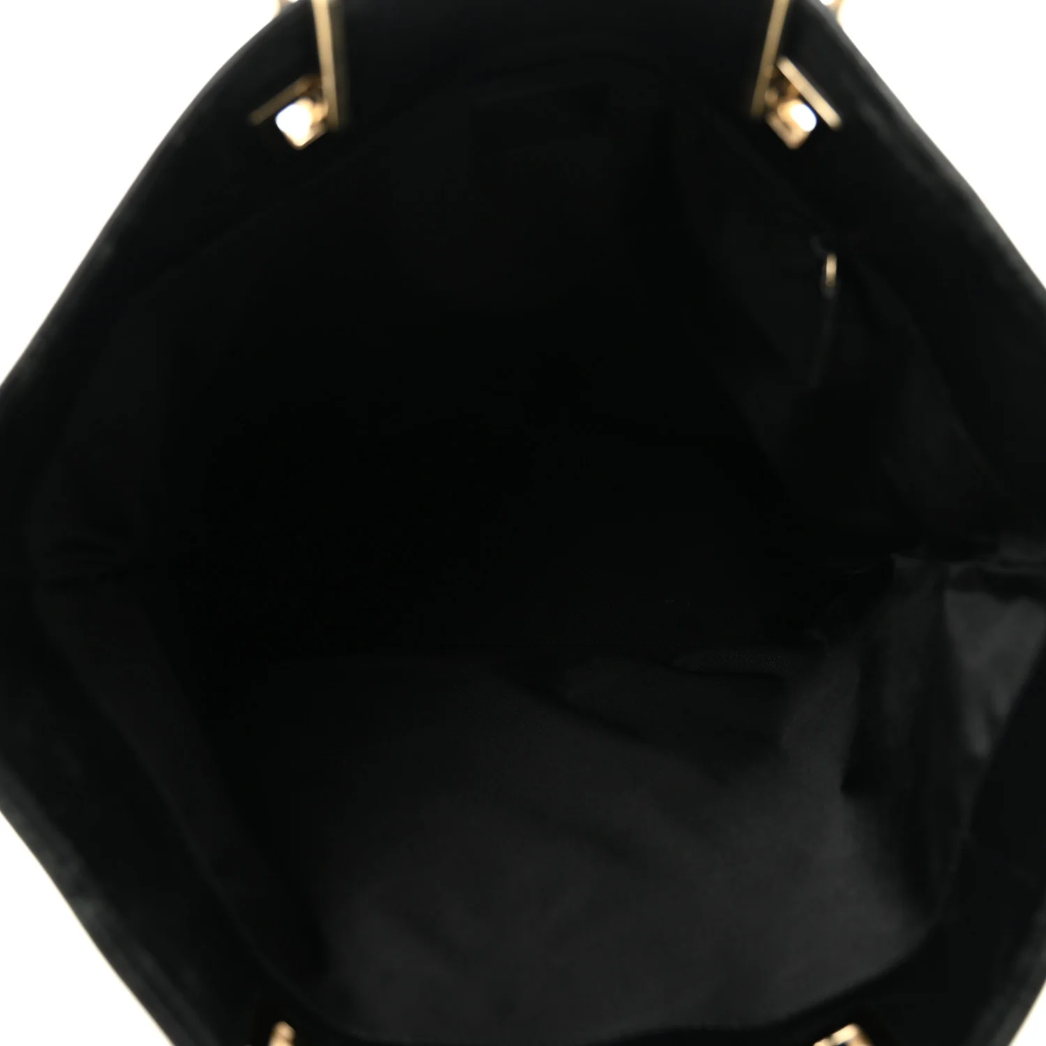 Monogram Large Bucket Tote Black - Image 6