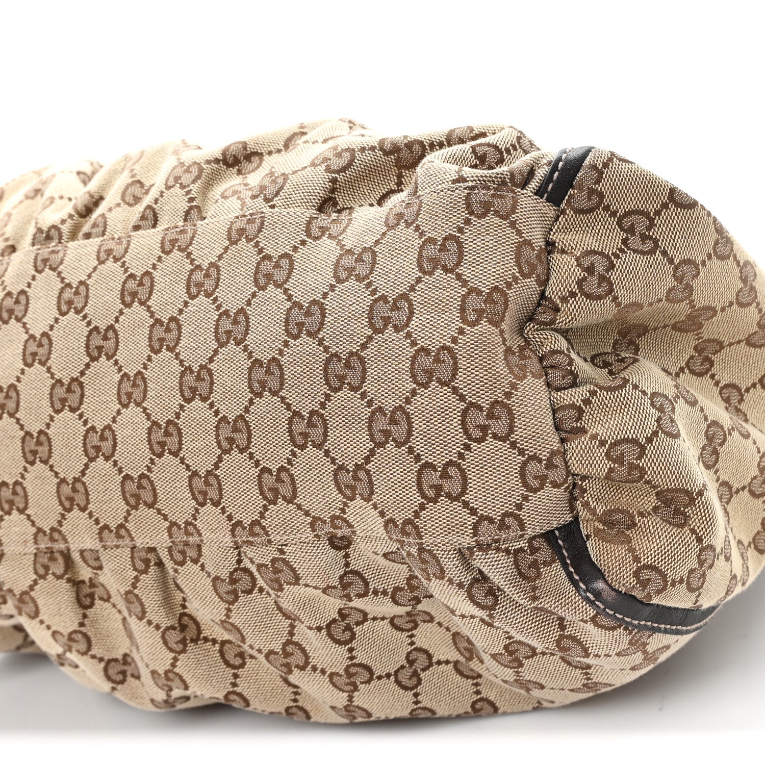 Monogram Large D Gold Hobo Dark Brown - Image 10
