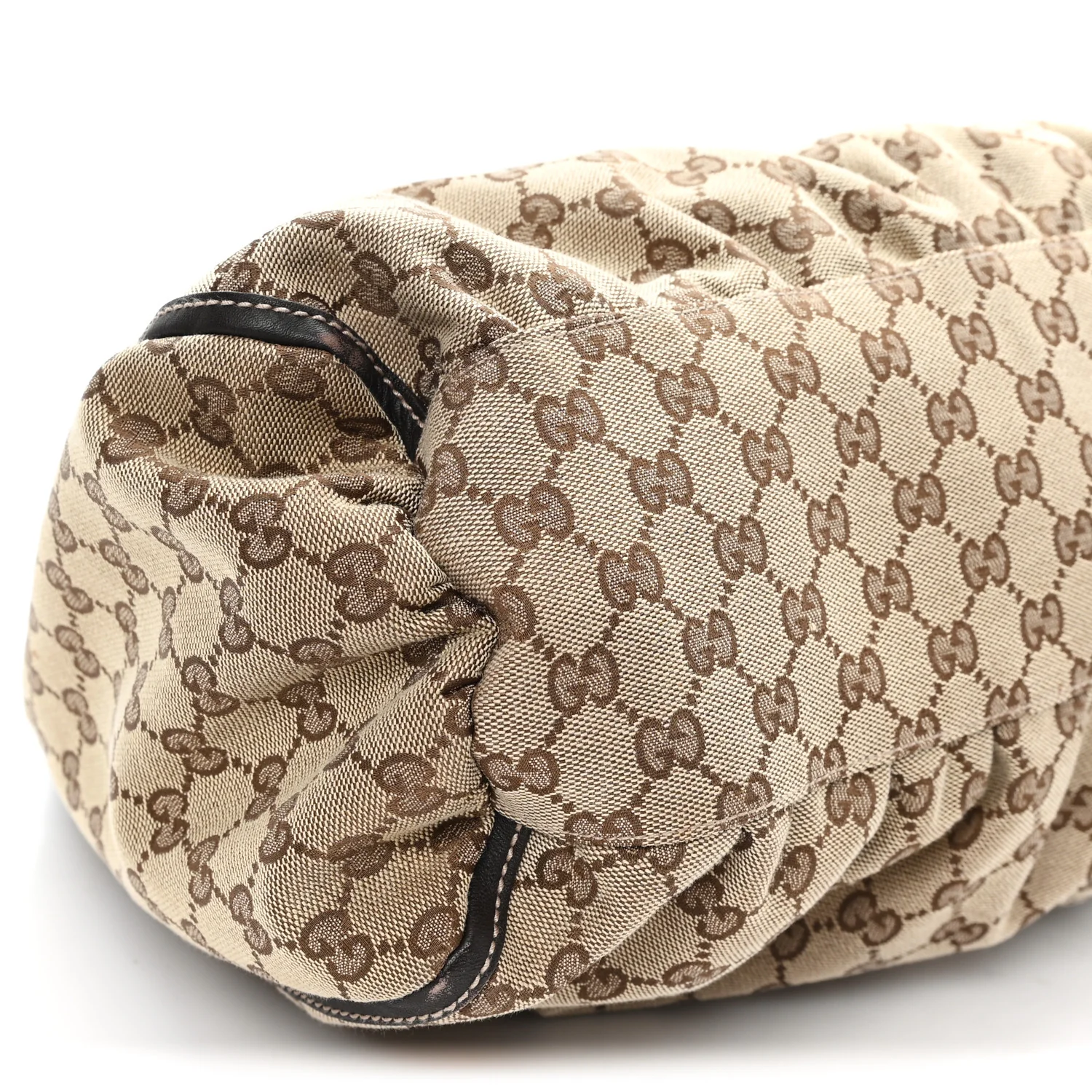 Monogram Large D Gold Hobo Dark Brown - Image 9