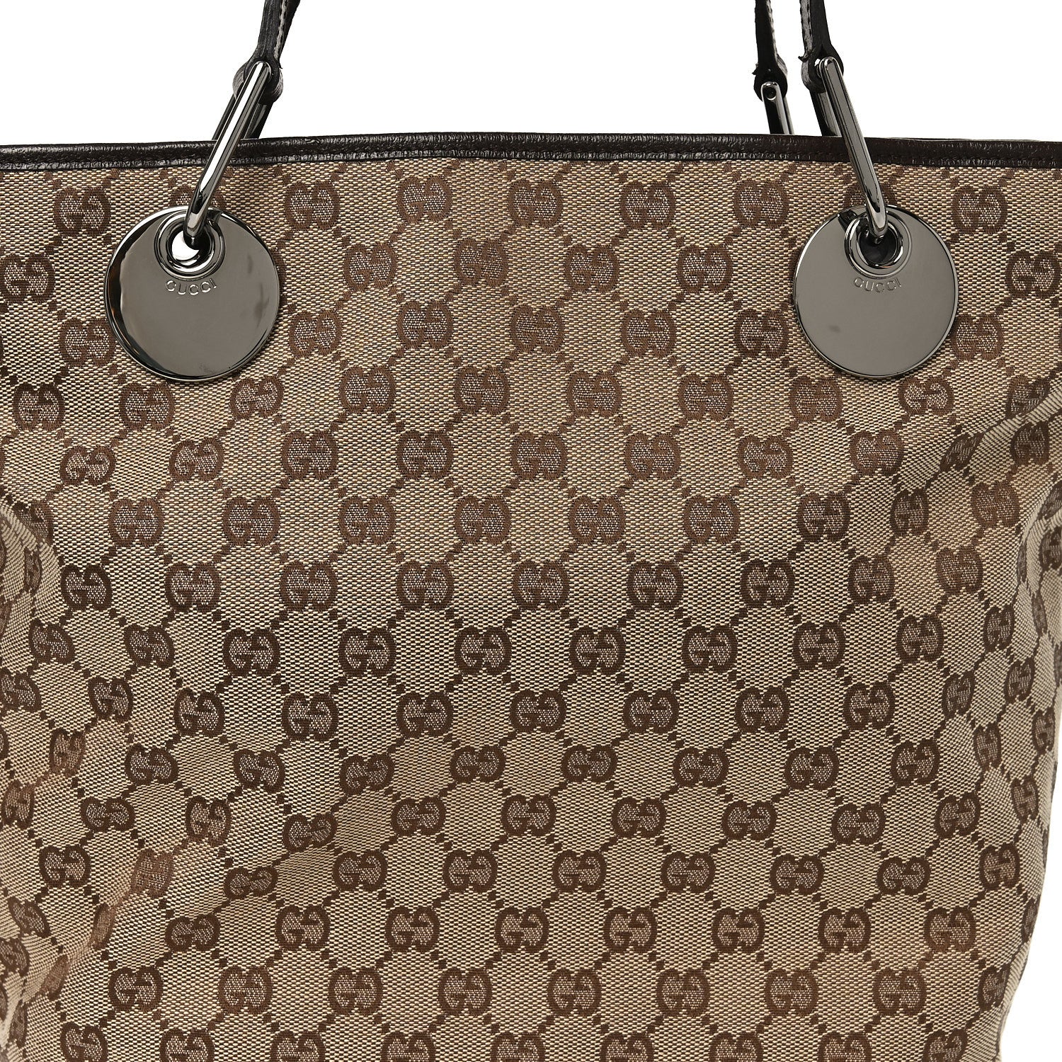 Monogram Large Eclipse Tote Brown - Image 7