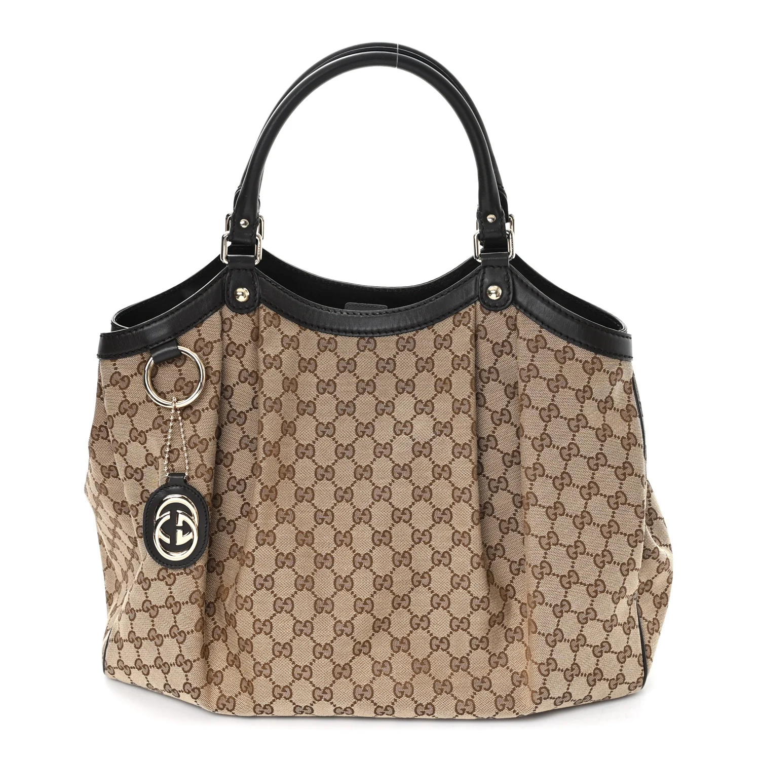 Monogram Large Sukey Tote Dark Brown