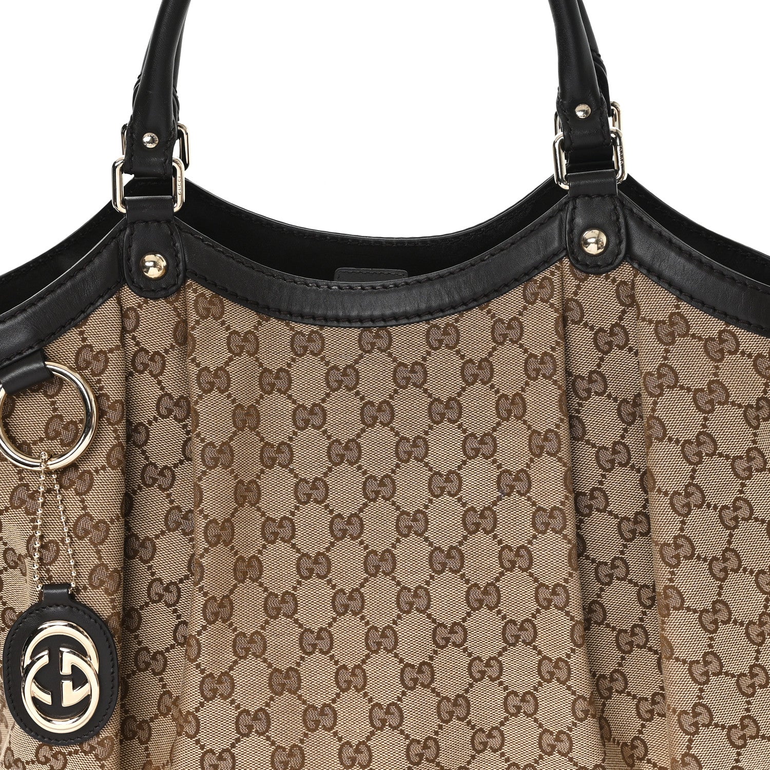 Monogram Large Sukey Tote Dark Brown - Image 8