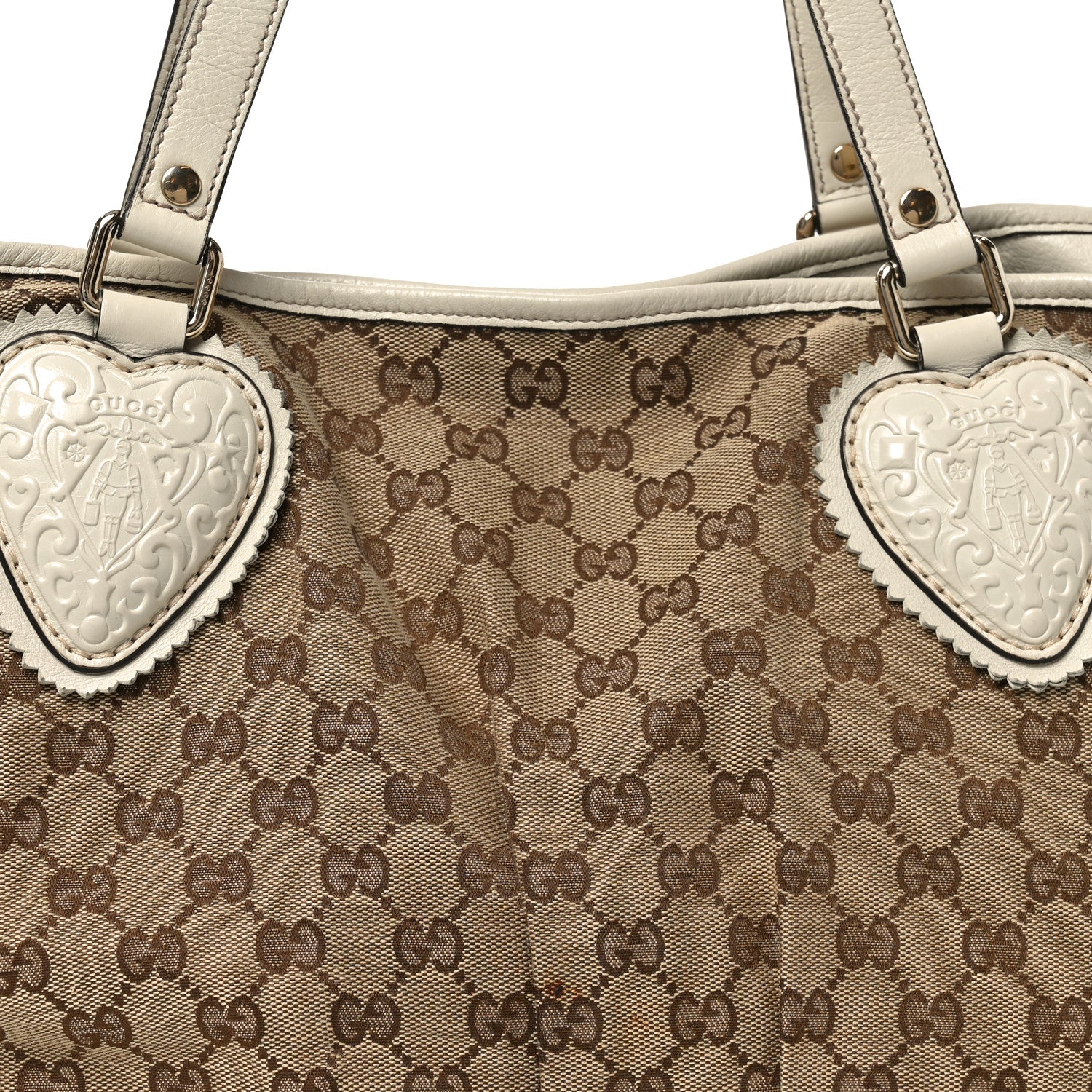 Monogram Large Tribeca Tote Off White - Image 8