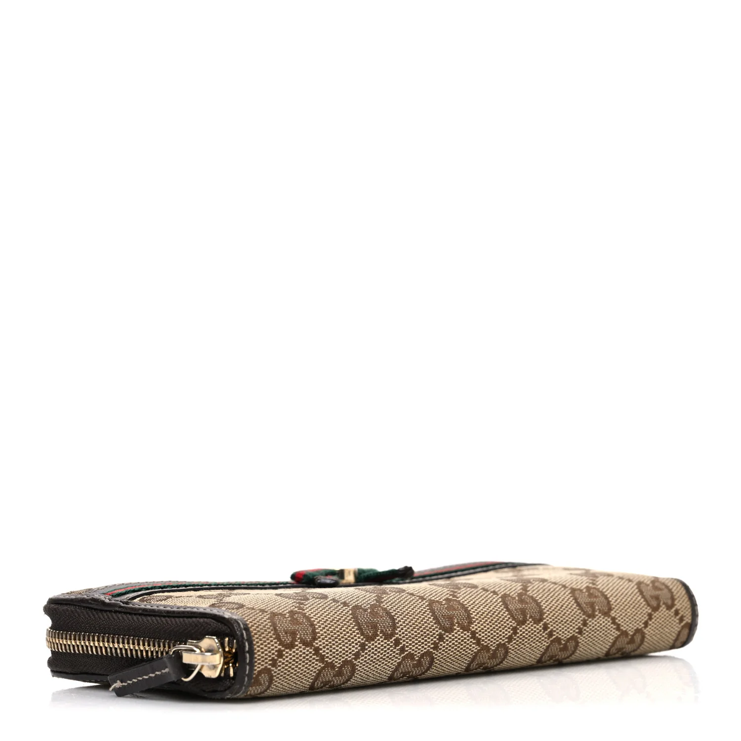 Monogram Mayfair Zip Around Wallet Dark Brown - Image 4
