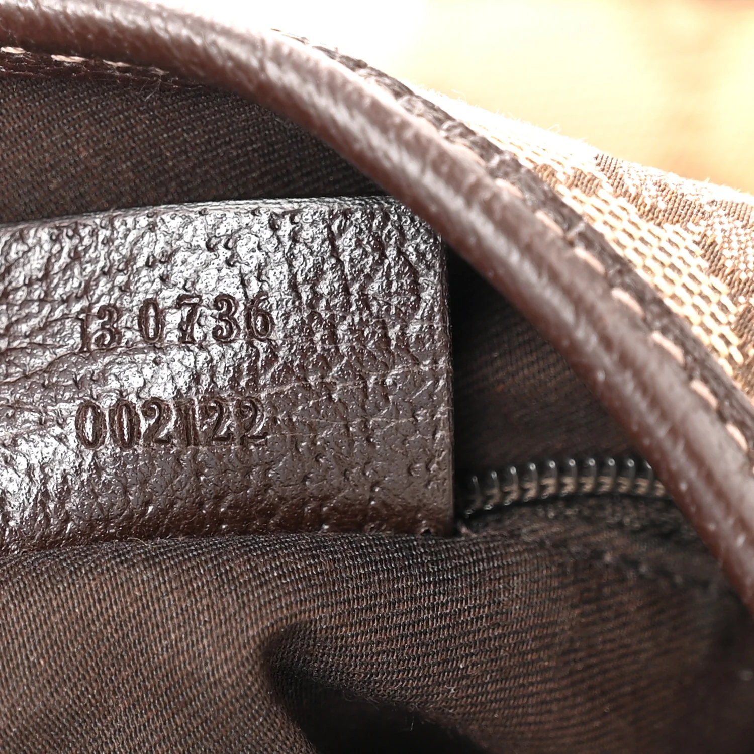 Monogram Medium Abbey Shoulder Bag Dark Brown - Image 12