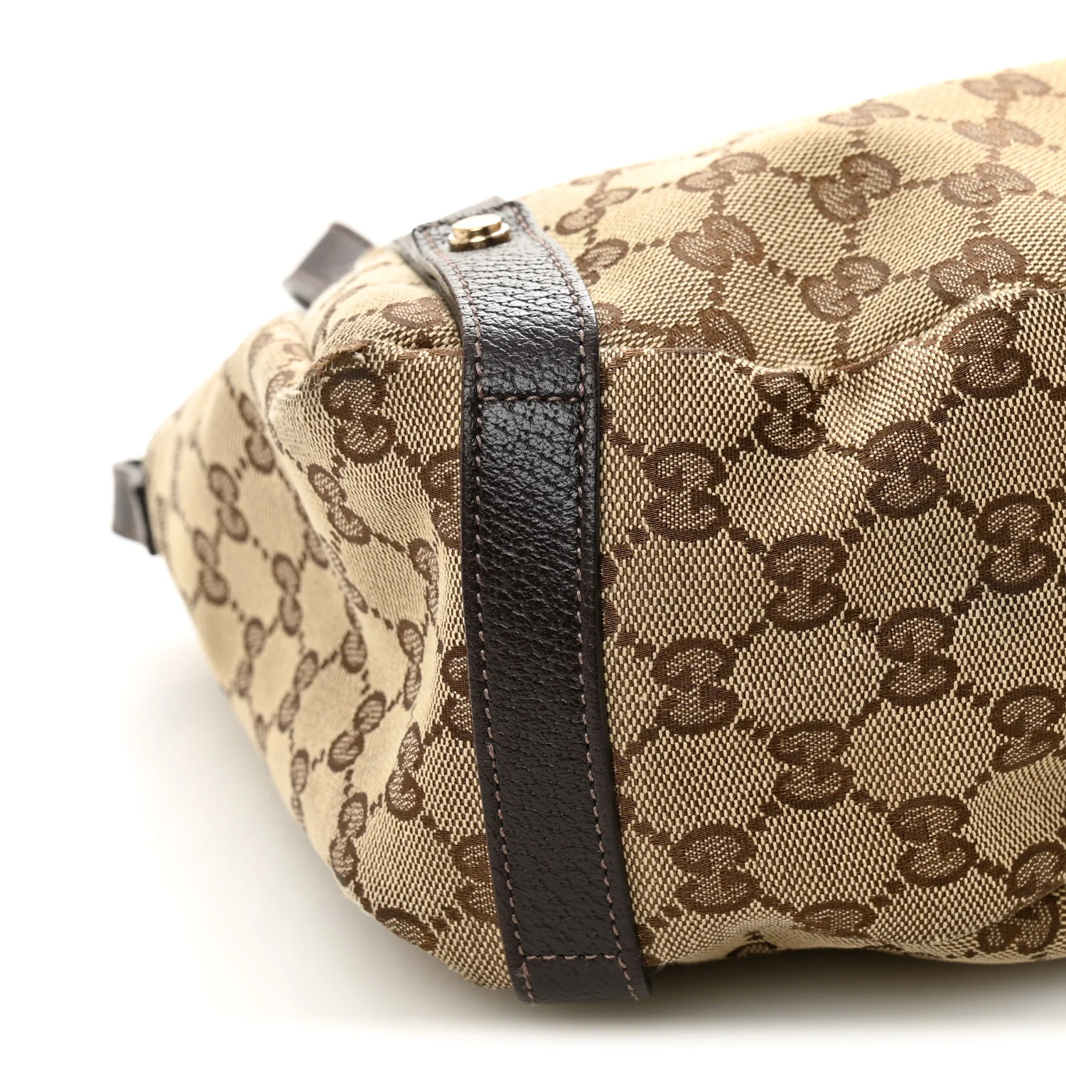 Monogram Medium Abbey Shoulder Bag Dark Brown - Image 17