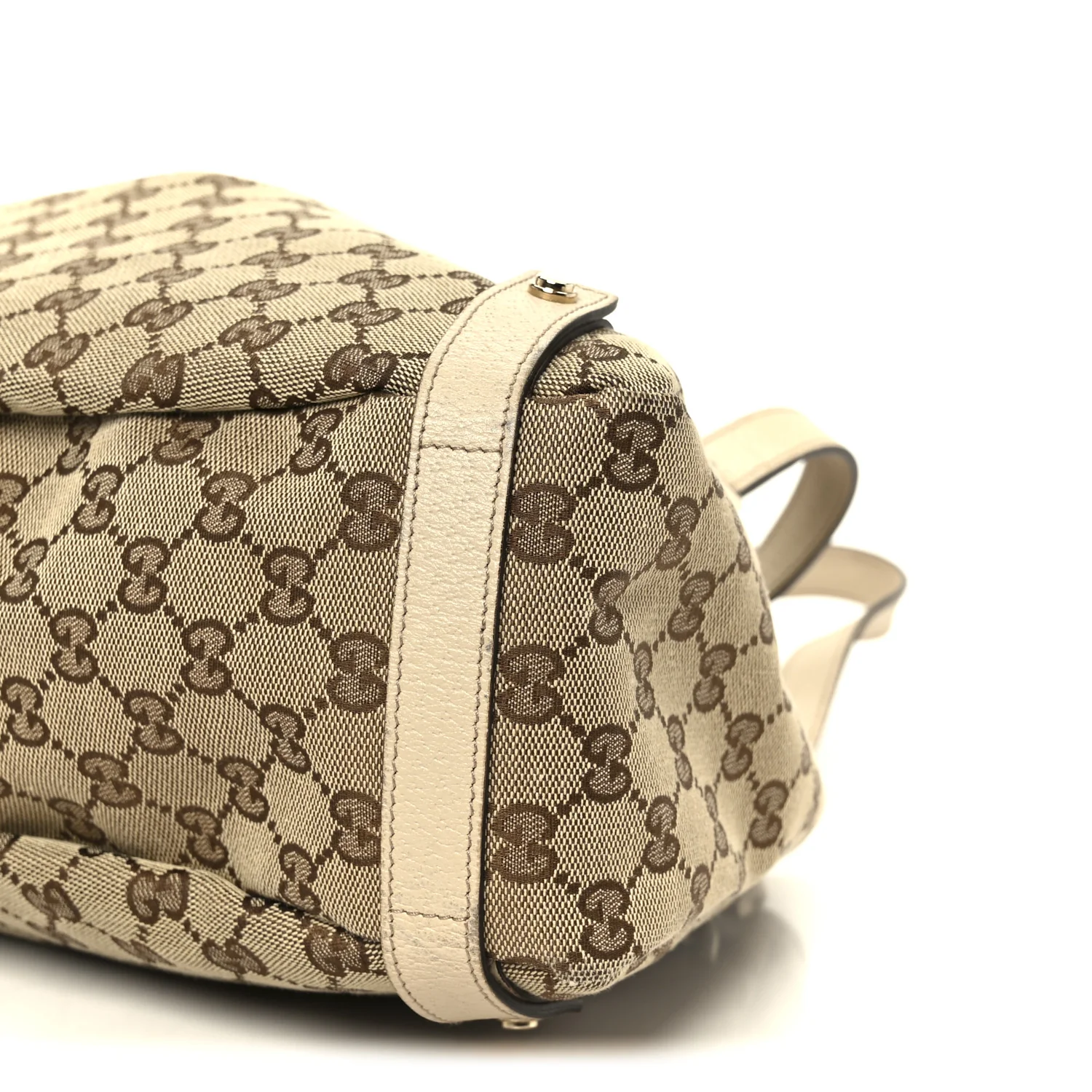 Monogram Medium Abbey Shoulder Bag Off White - Image 10