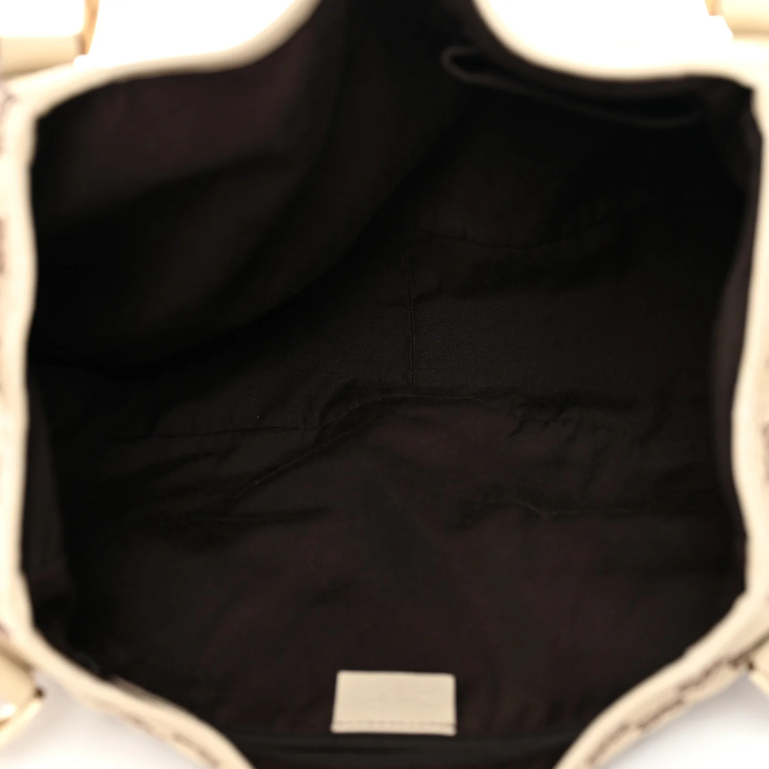 Monogram Medium Abbey Shoulder Bag Off White - Image 5