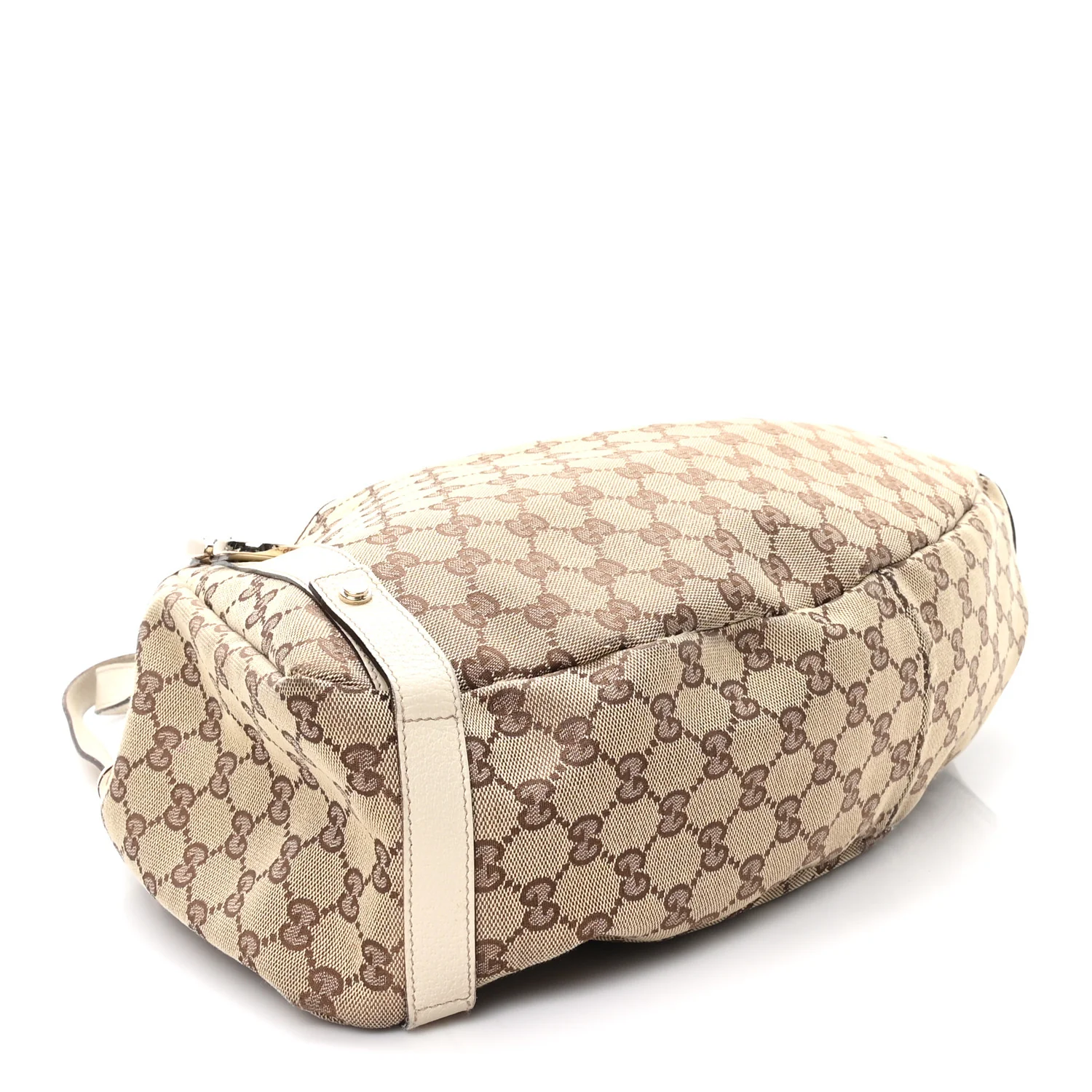 Monogram Medium Abbey Shoulder Bag Off White - Image 4