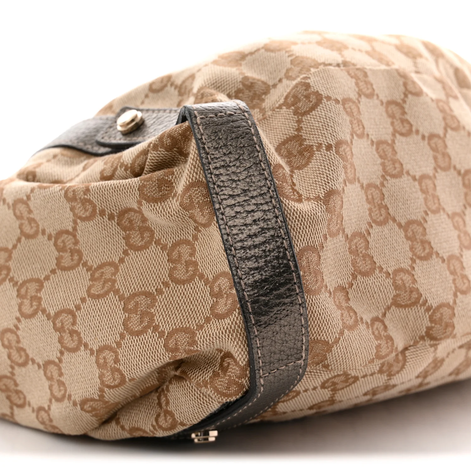 Monogram Medium Abbey Shoulder Bag Pewter - Image 9