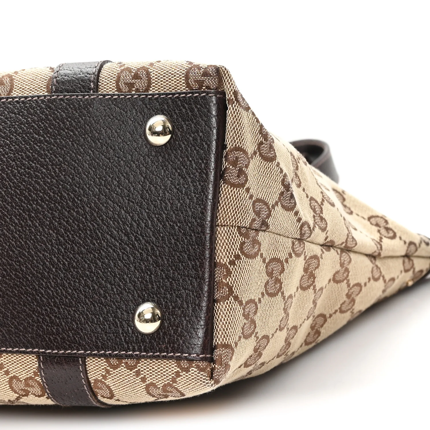 Monogram Medium Abbey Tote Dark Brown - Image 9
