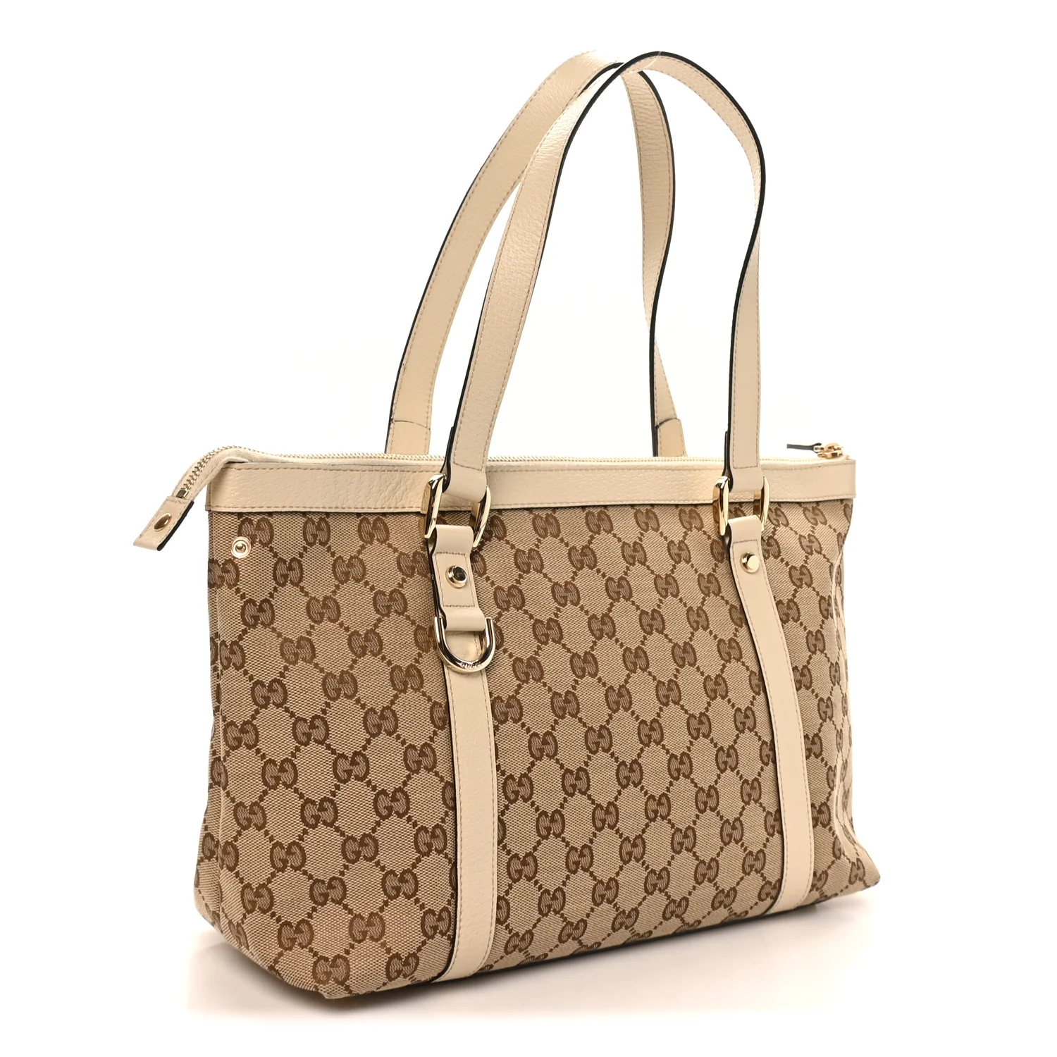 Monogram Medium Abbey Tote Off White - Image 3