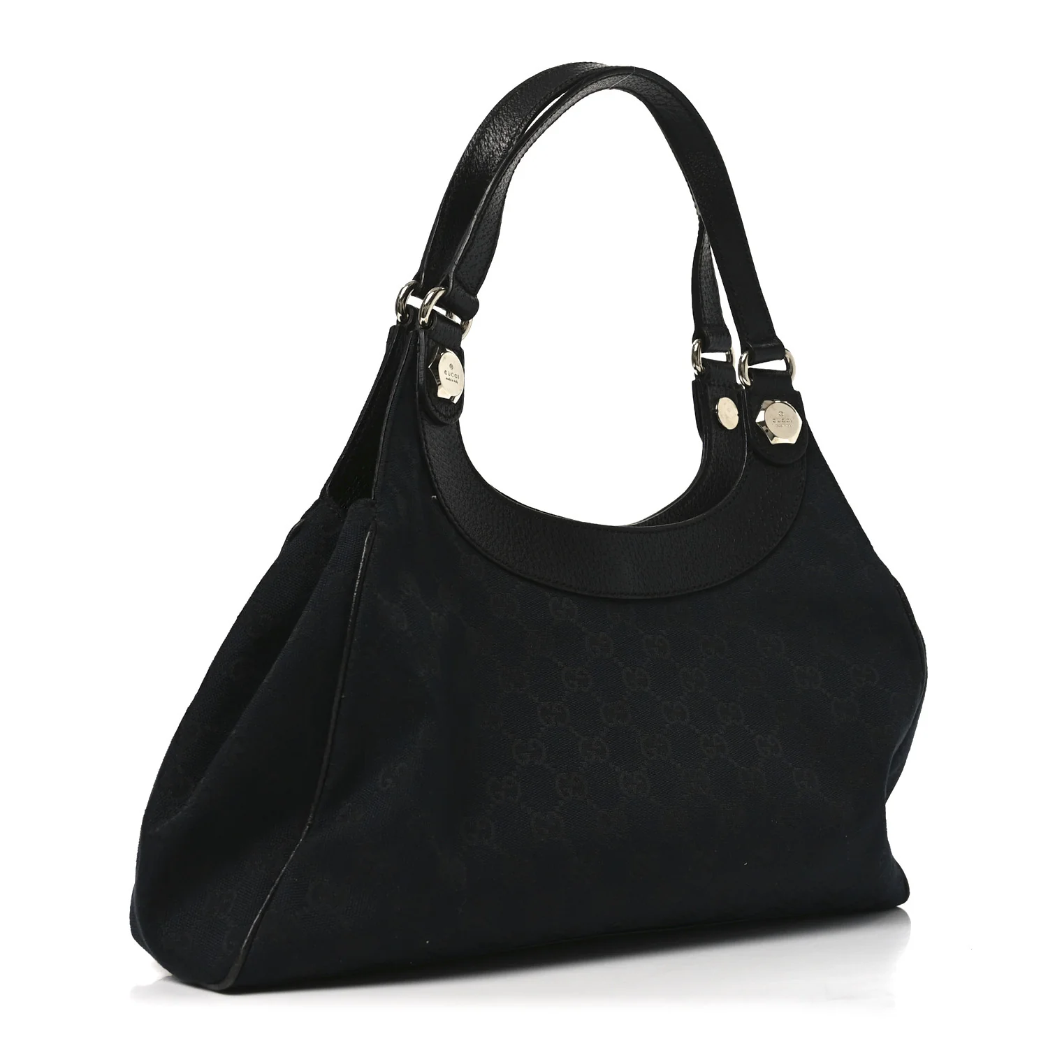 Monogram Medium Charmy Shoulder Bag Black - Image 3