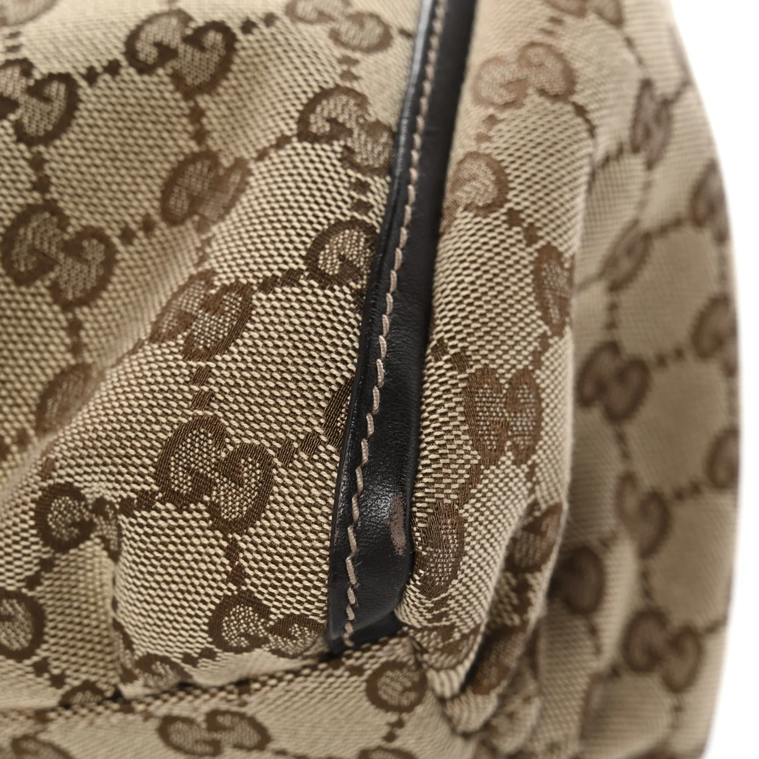 Monogram Medium D Gold Ring Hobo Dark Brown - Image 11