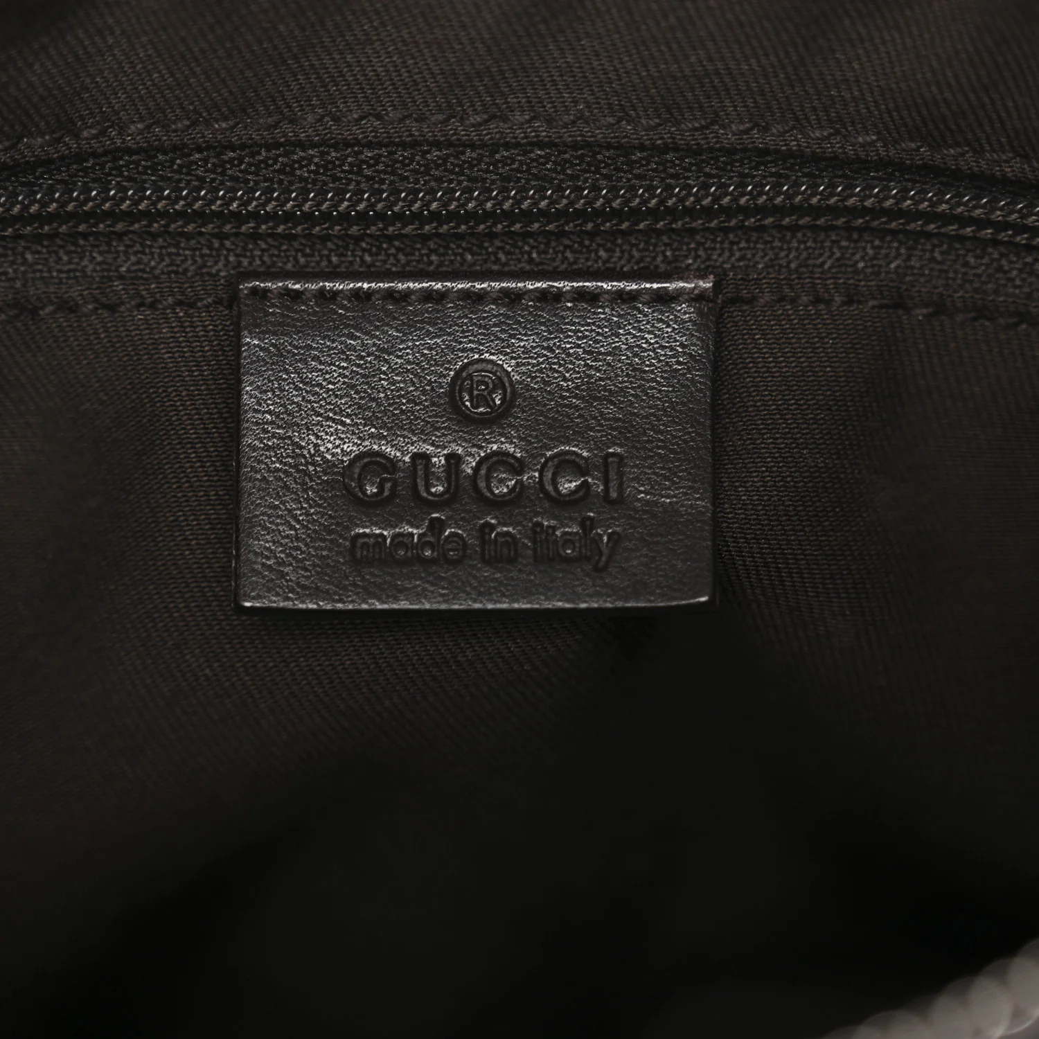 Monogram Medium D Gold Ring Hobo Dark Brown - Image 6
