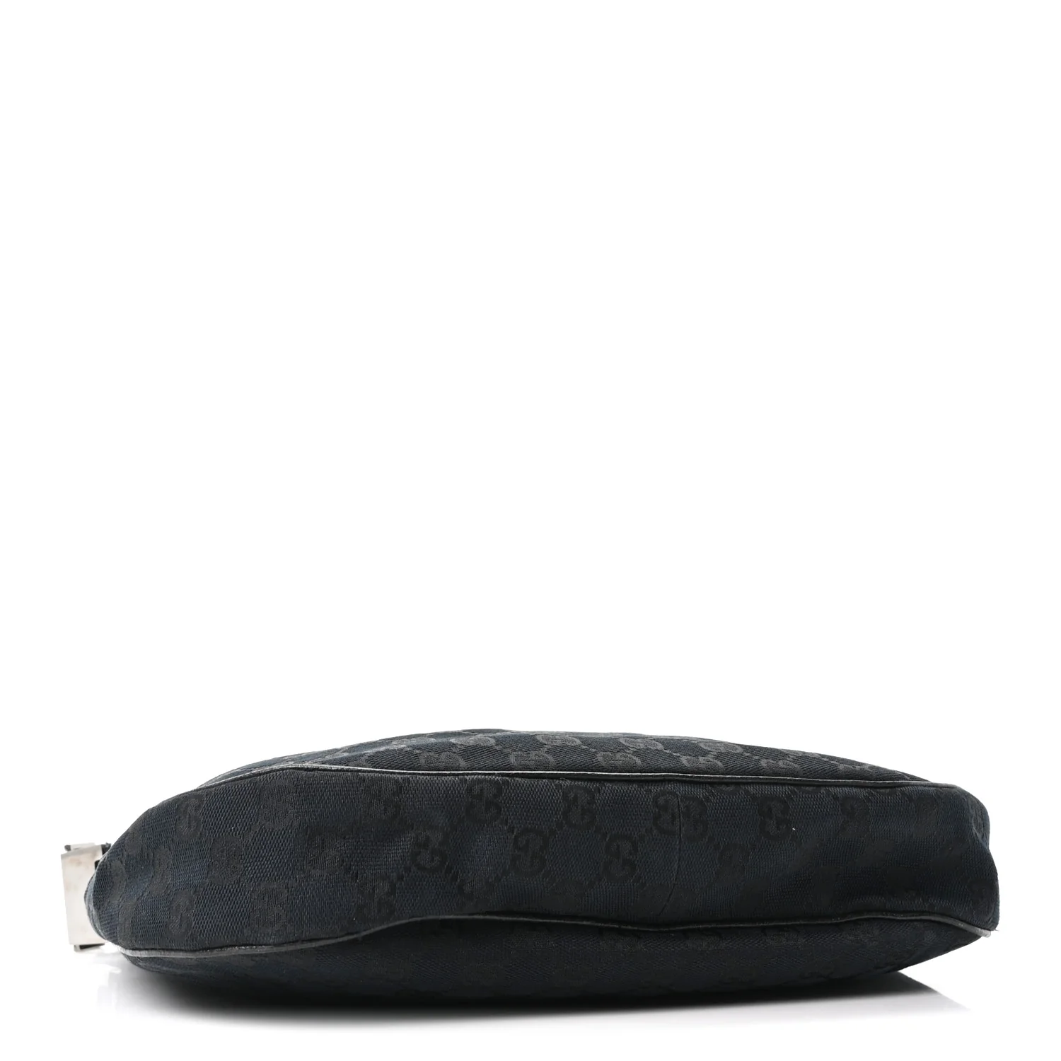 Monogram Medium Half Moon Hobo Black - Image 4