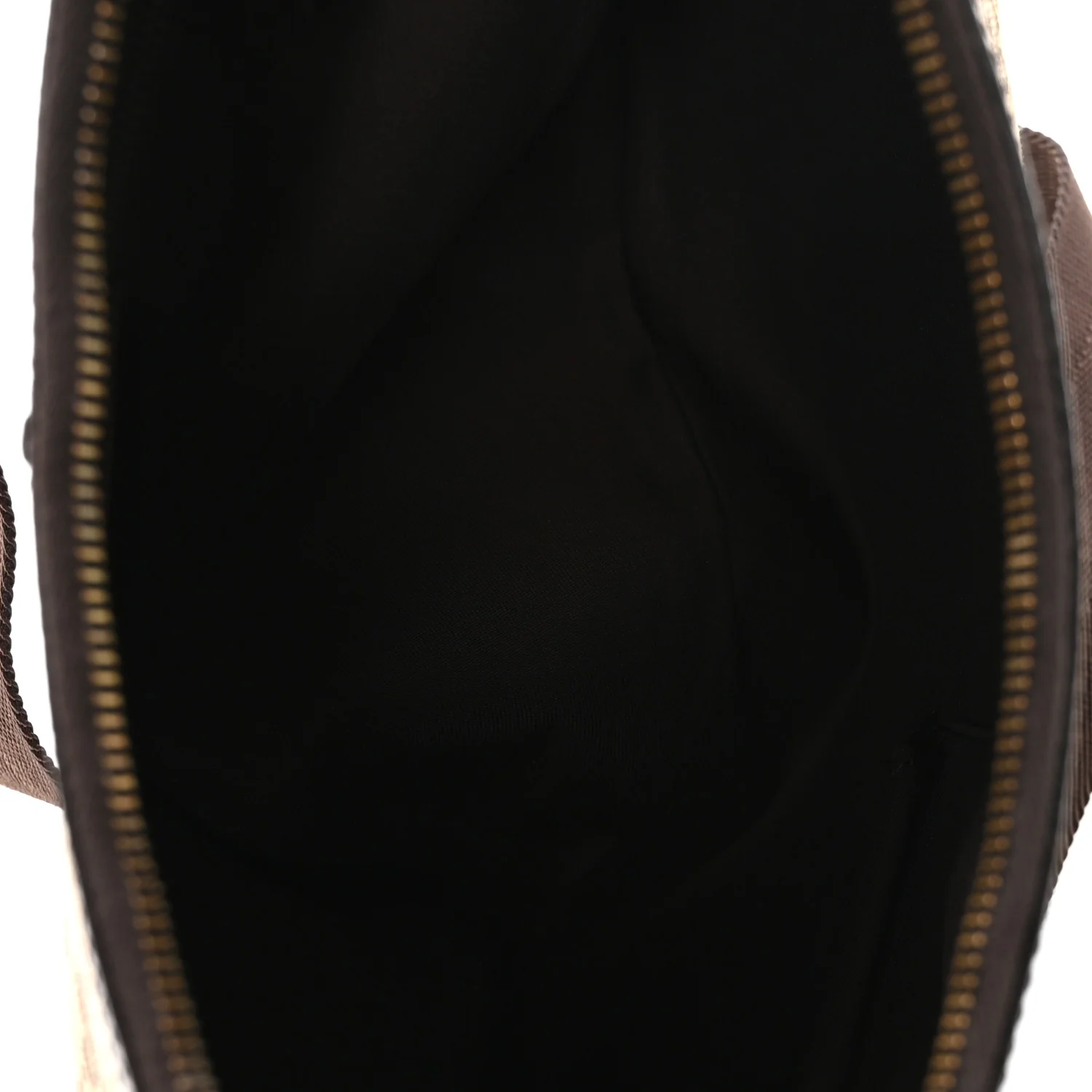 Monogram Medium Half Moon Hobo Dark Brown - Image 4
