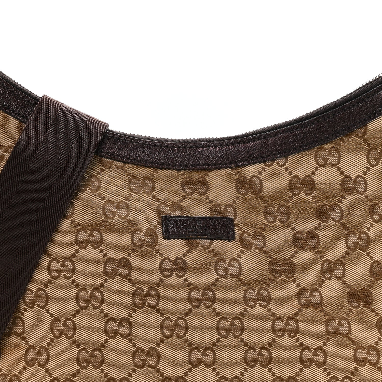 Monogram Medium Half Moon Hobo Dark Brown - Image 7