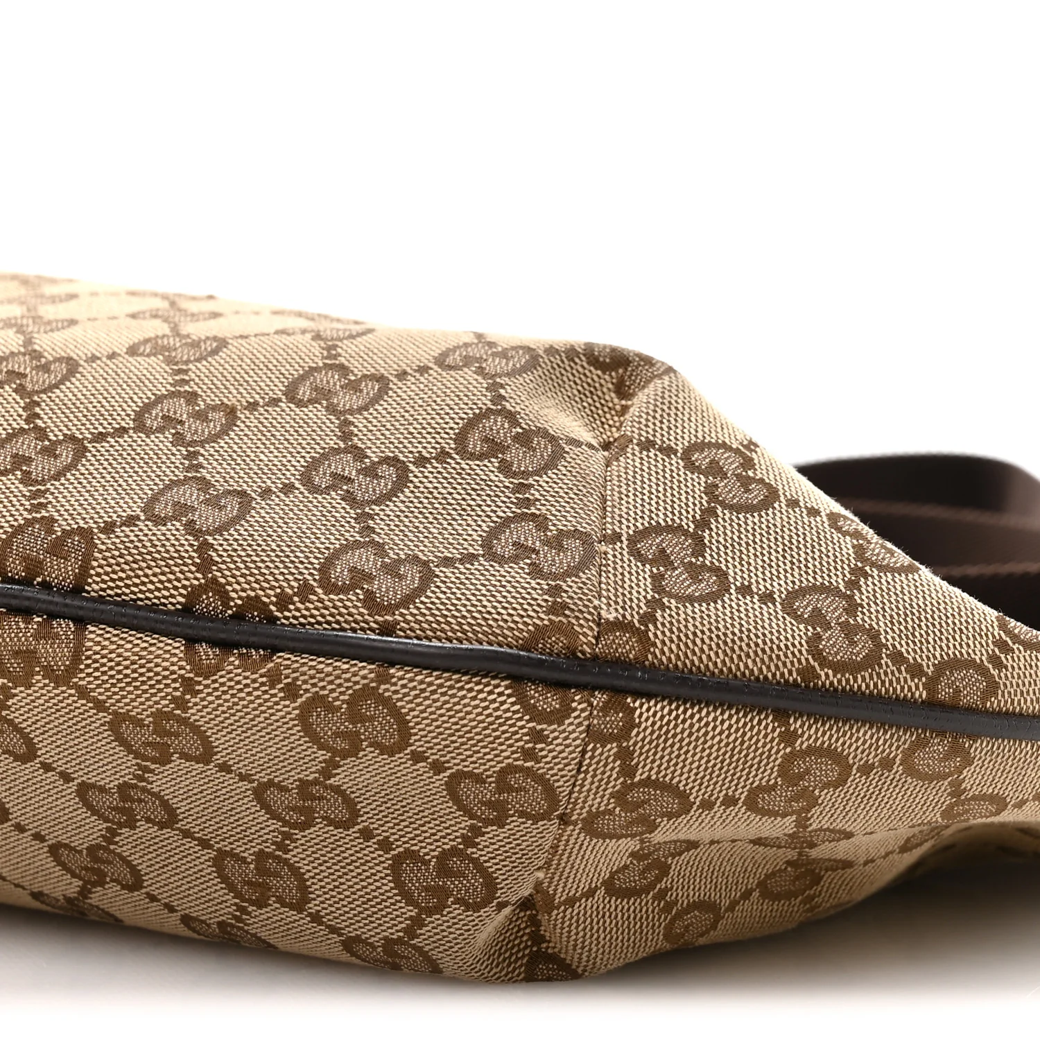 Monogram Medium Half Moon Hobo Dark Brown - Image 9