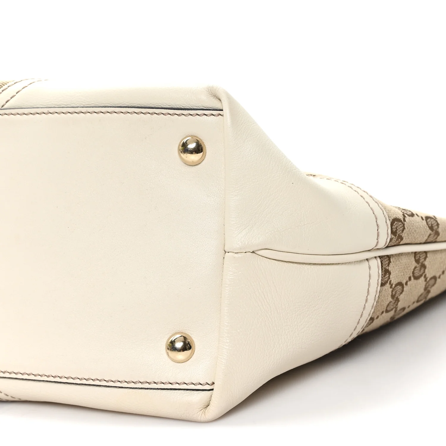 Monogram Medium New Britt Tote Off White - Image 9