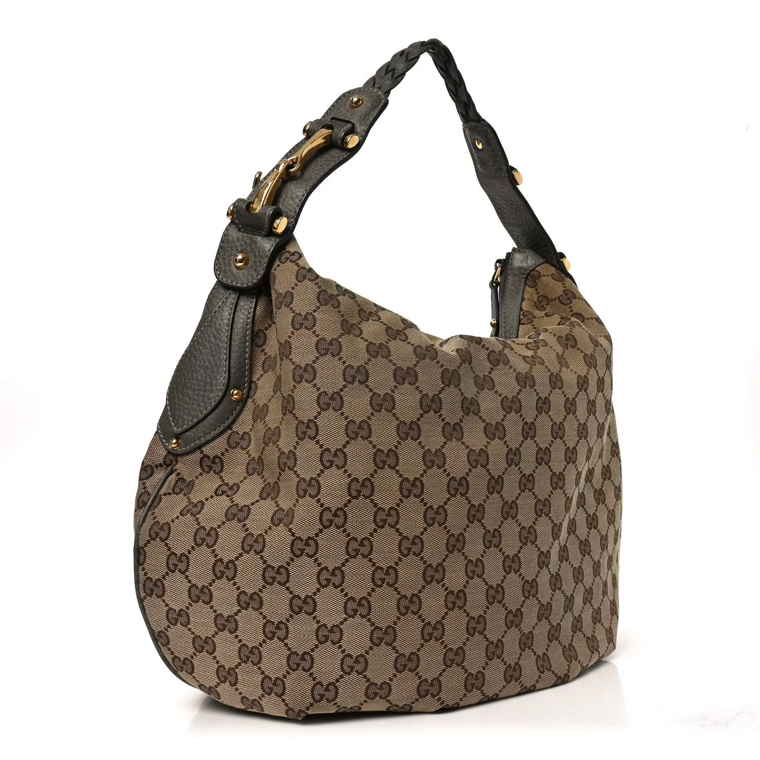 Monogram Medium Pelham Hobo Grey - Image 3