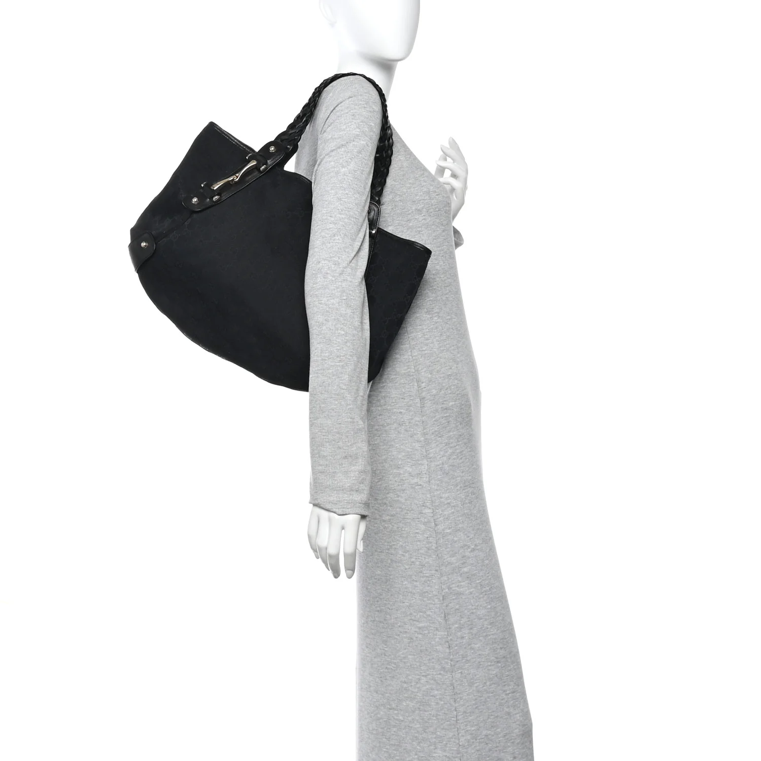Monogram Medium Pelham Shoulder Bag Black - Image 2