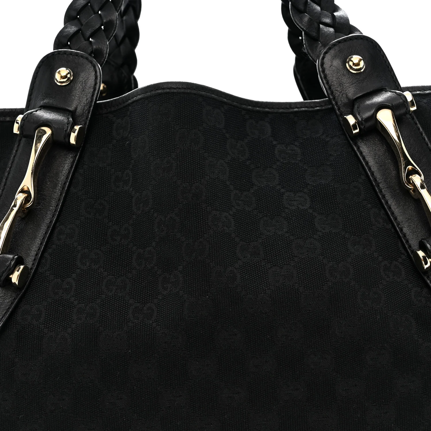 Monogram Medium Pelham Shoulder Bag Black - Image 8