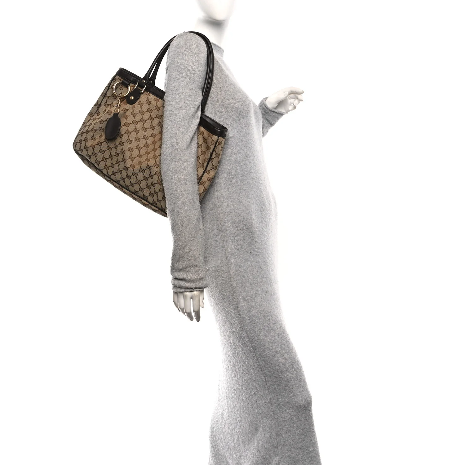 Monogram Medium Sukey Tote Dark Brown - Image 2