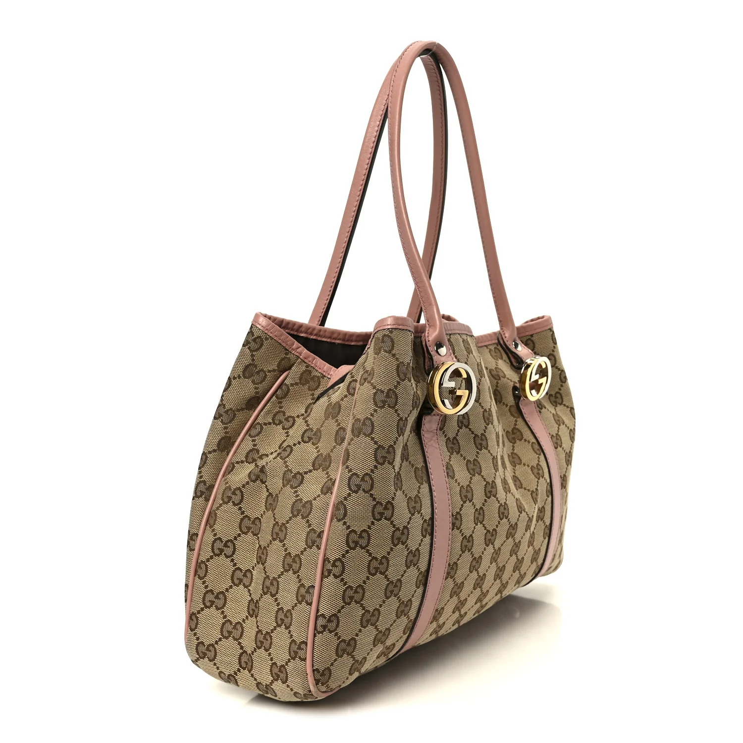 Monogram Medium Twins Tote Pink - Image 3