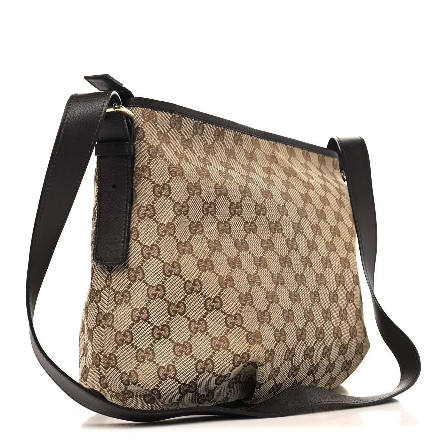 Monogram Messenger Bag Dark Brown - Image 3