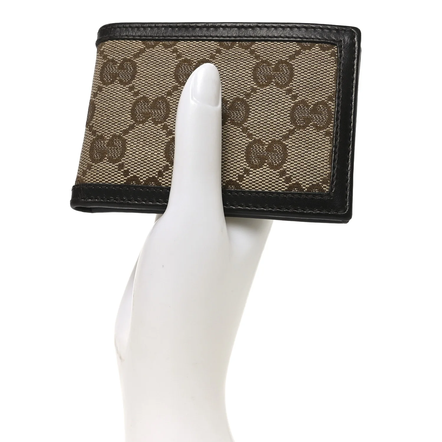 Monogram Mini Bi-Fold Wallet Brown Dark Brown - Image 2